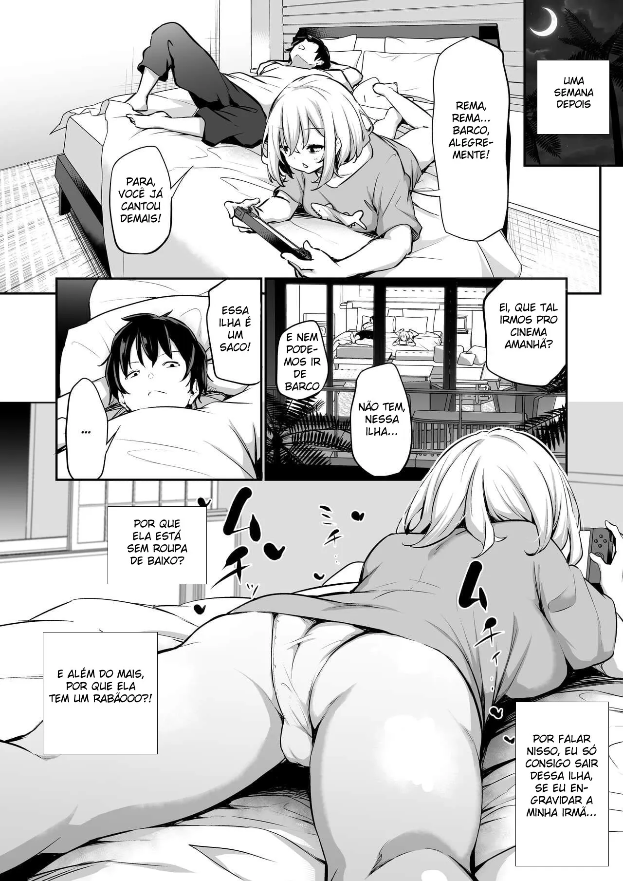 Imouto Haramasenai to Derarenai Shima | You Must Breed Your Sister To Leave This Island + Omake | Page 7