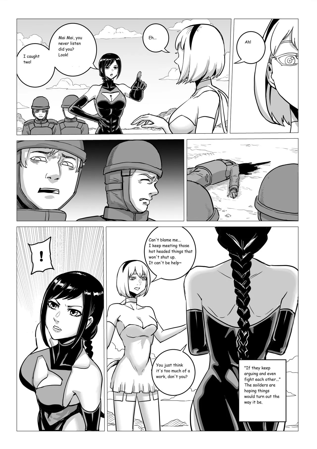 Ongoing Super-Powered Femdom Comic | Page 34