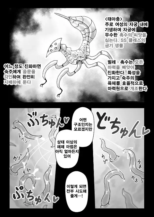 Majo ga Shokushuu to Mushi ni Kisei Sarete Shikyuu to Jinsei o Mechakucha ni Sareru Hanashi | Page 10