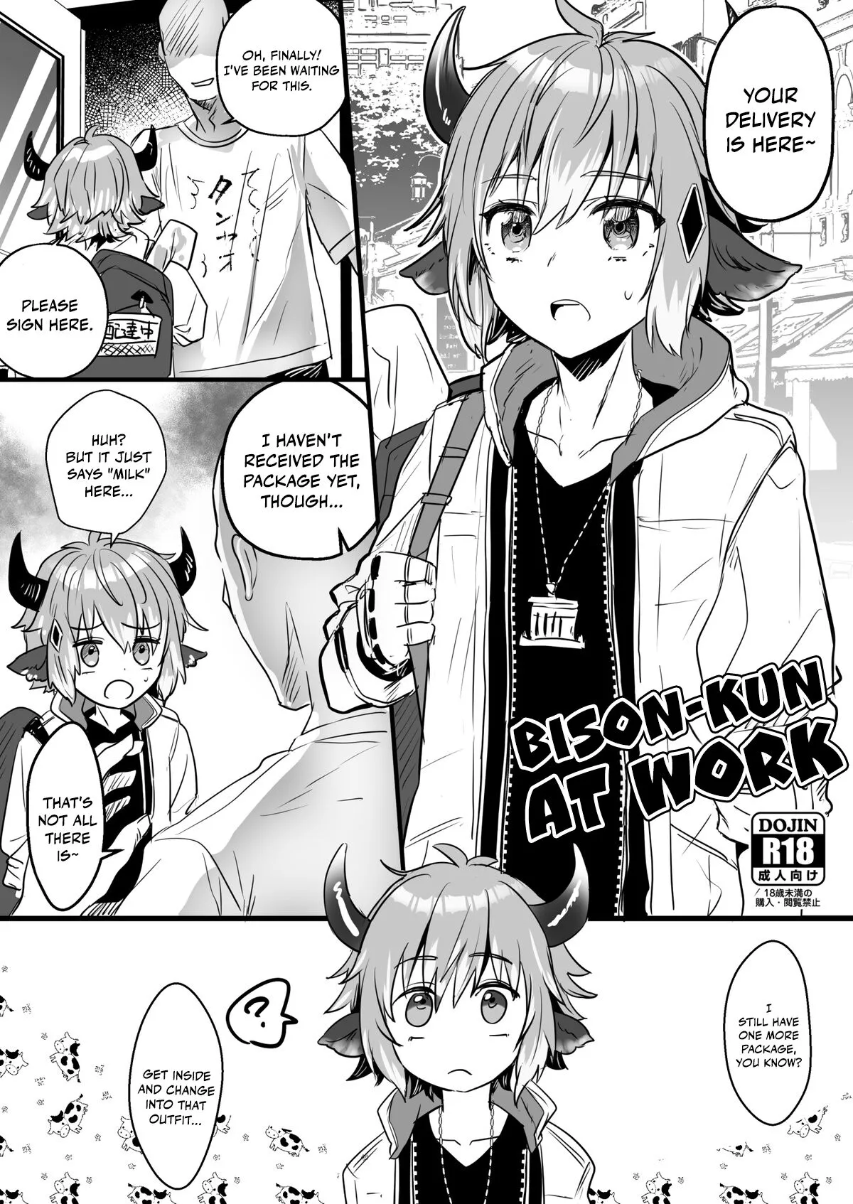 [Kawasemi Makiko] Hataraku Bison-kun | Bison-kun at Work [English] [DKKMD Translations]'s first page