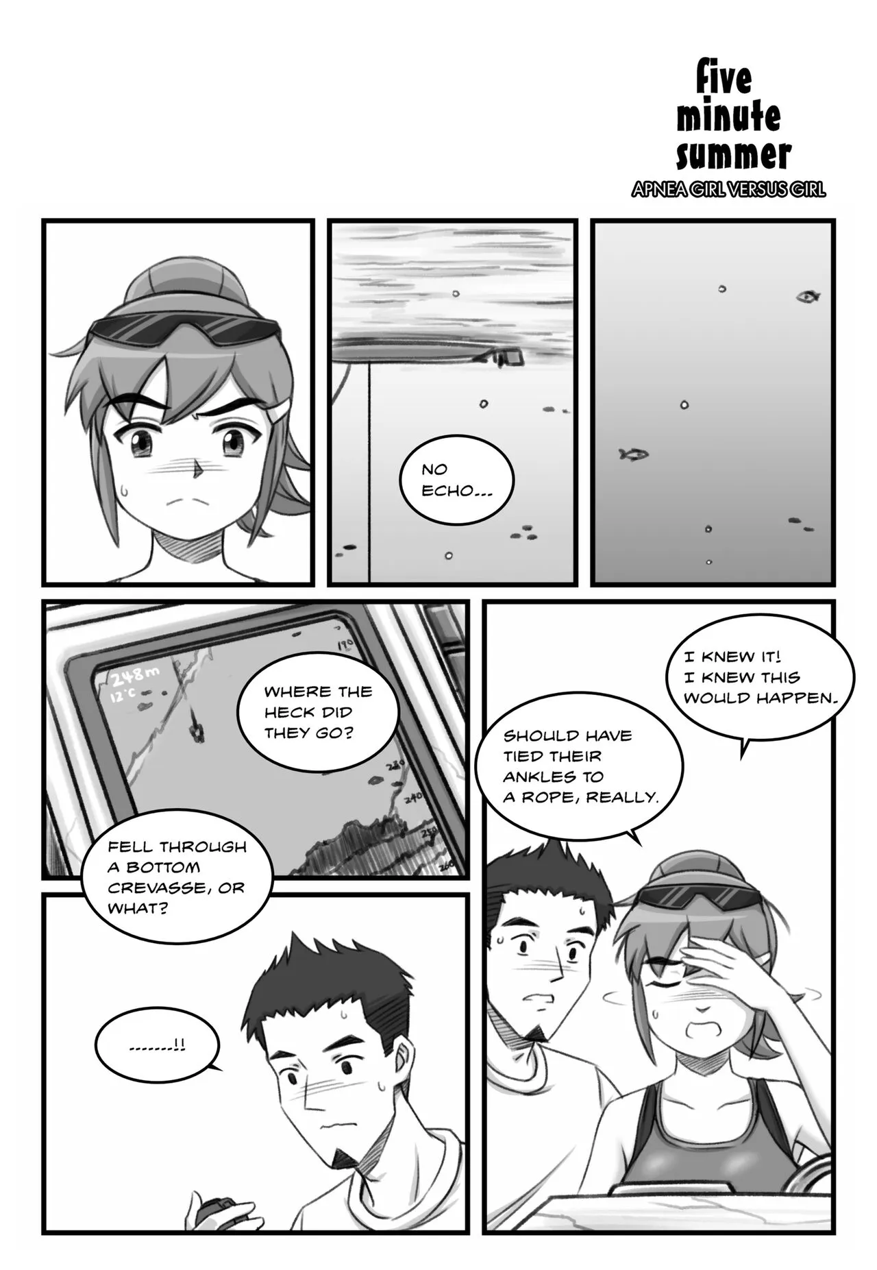 Apnea Girl Versus Girl | Page 150