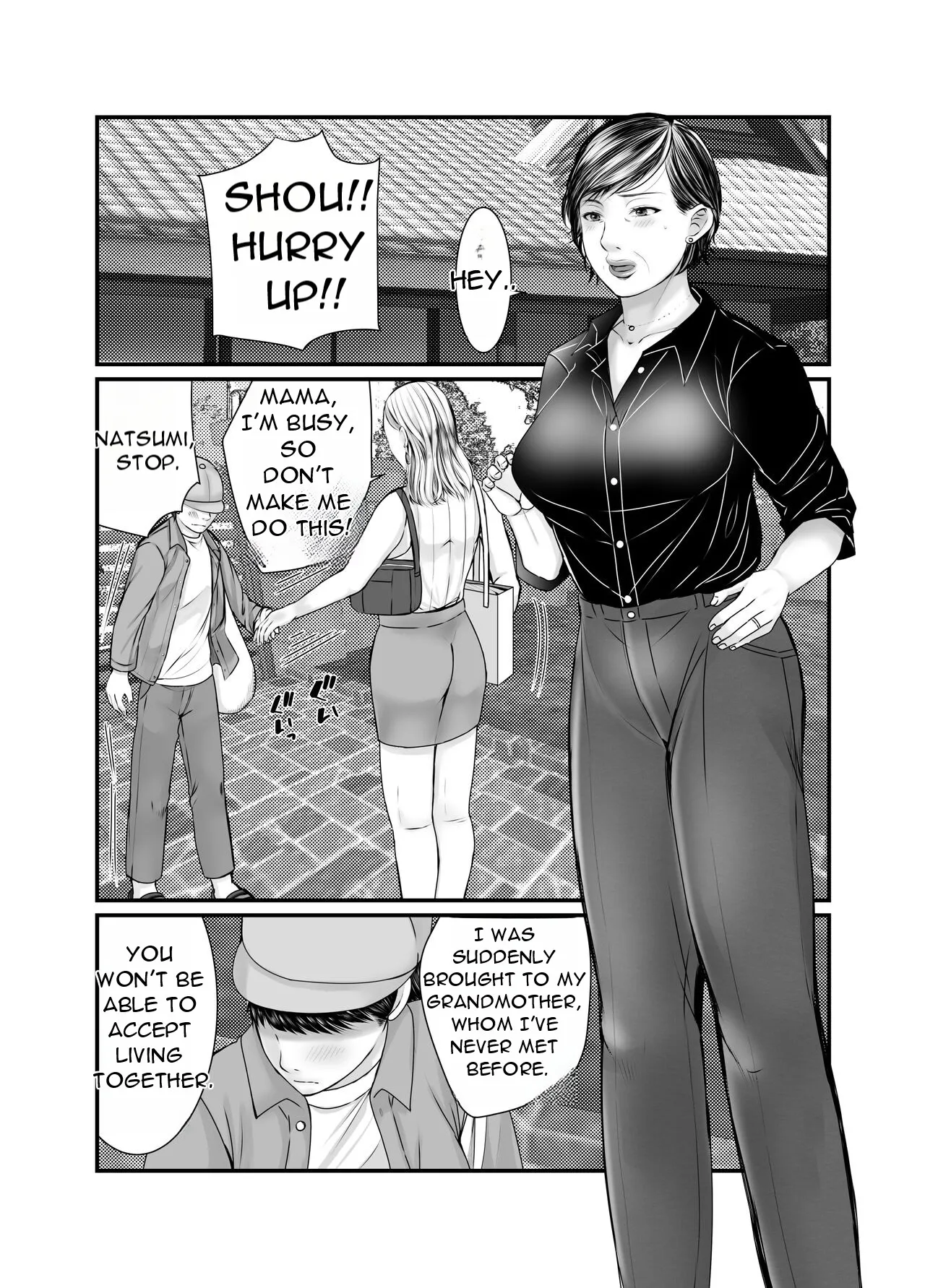 Sobo to Mago ~Mago ni Hajimete Nakadashi sareta Hi~ | Page 2