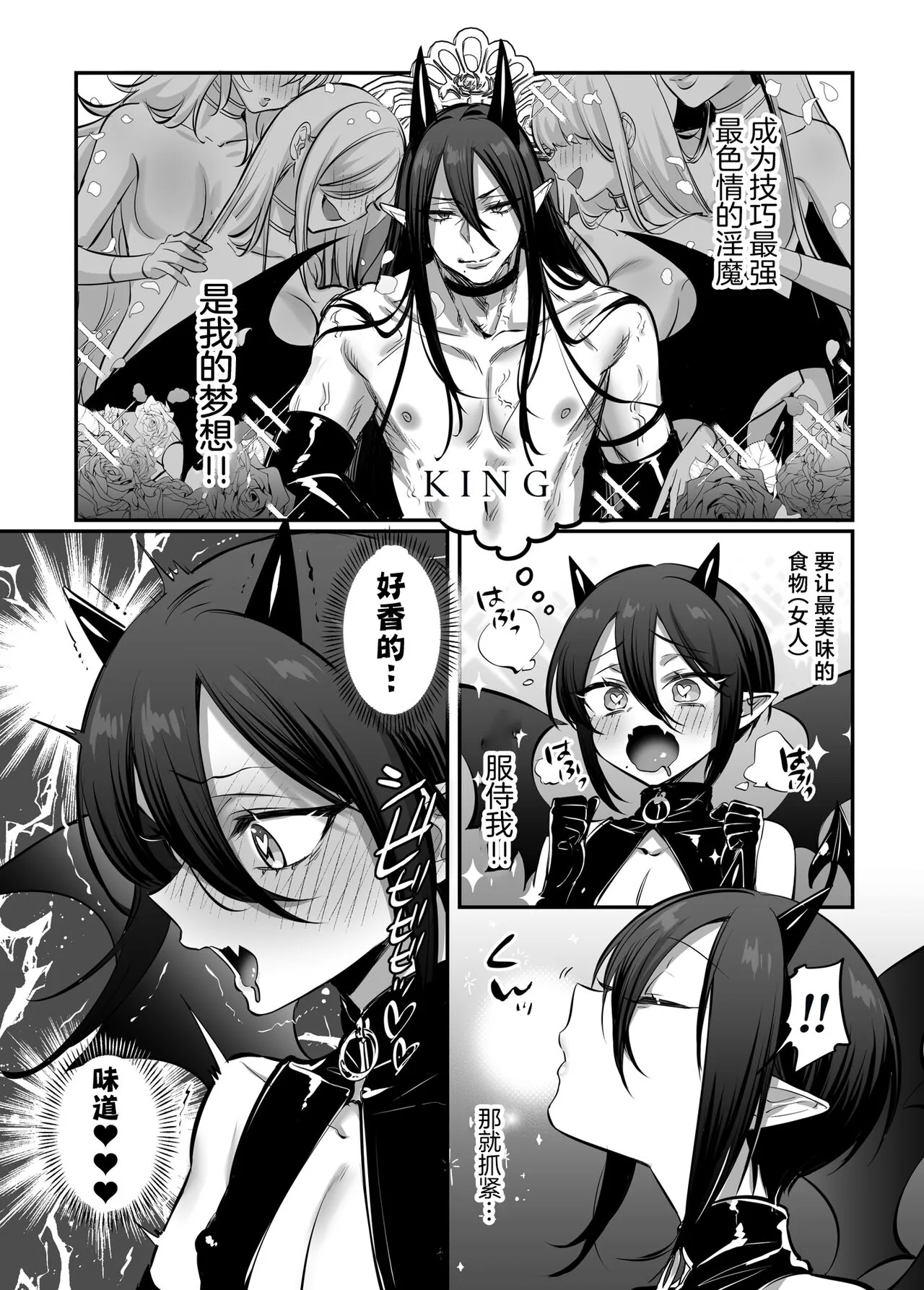 Incubus-kun♂ Succubus Ochi♀!? | Page 5