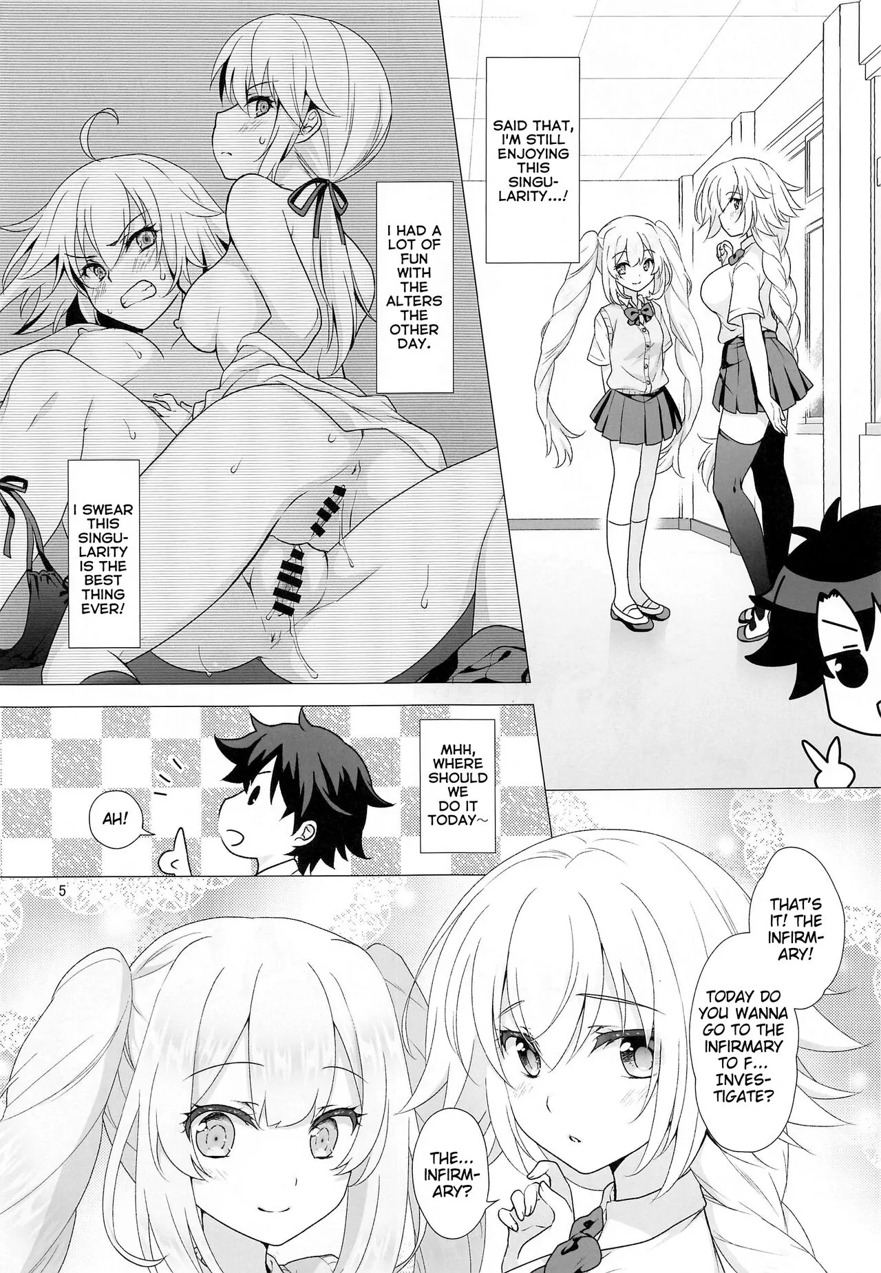 CHALDEA GIRLS COLLECTION Jeanne & Marie Motto Seifuku H Shimakuru Hon | Page 4