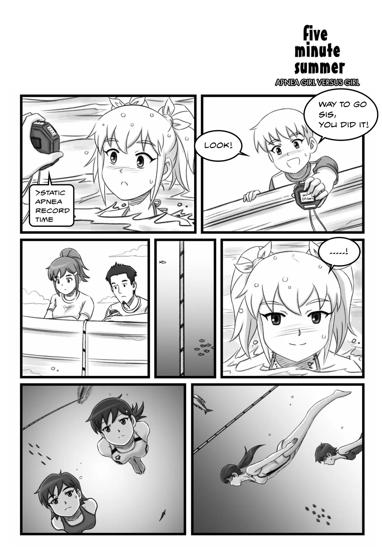 Apnea Girl Versus Girl | Page 121