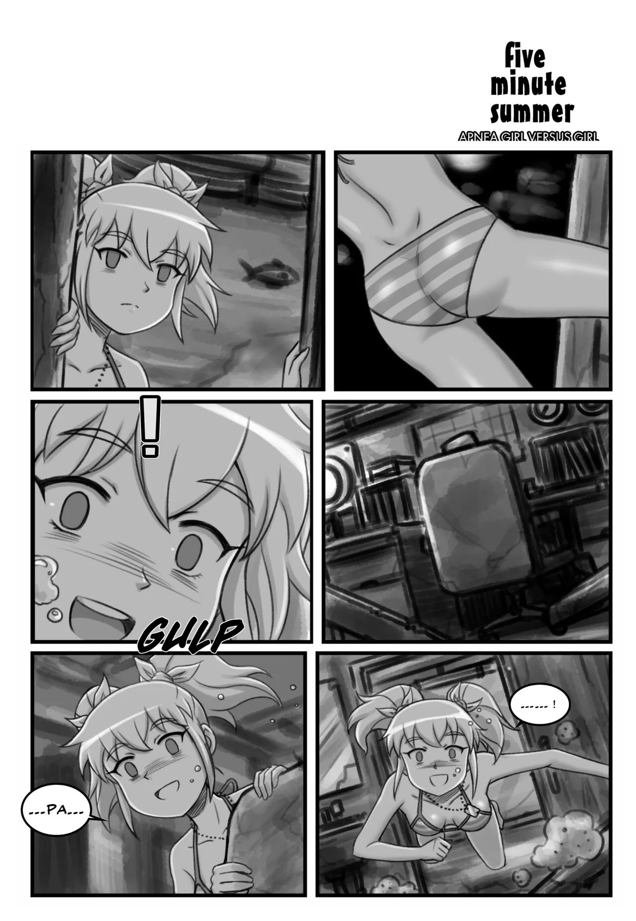 Apnea Girl Versus Girl | Page 153