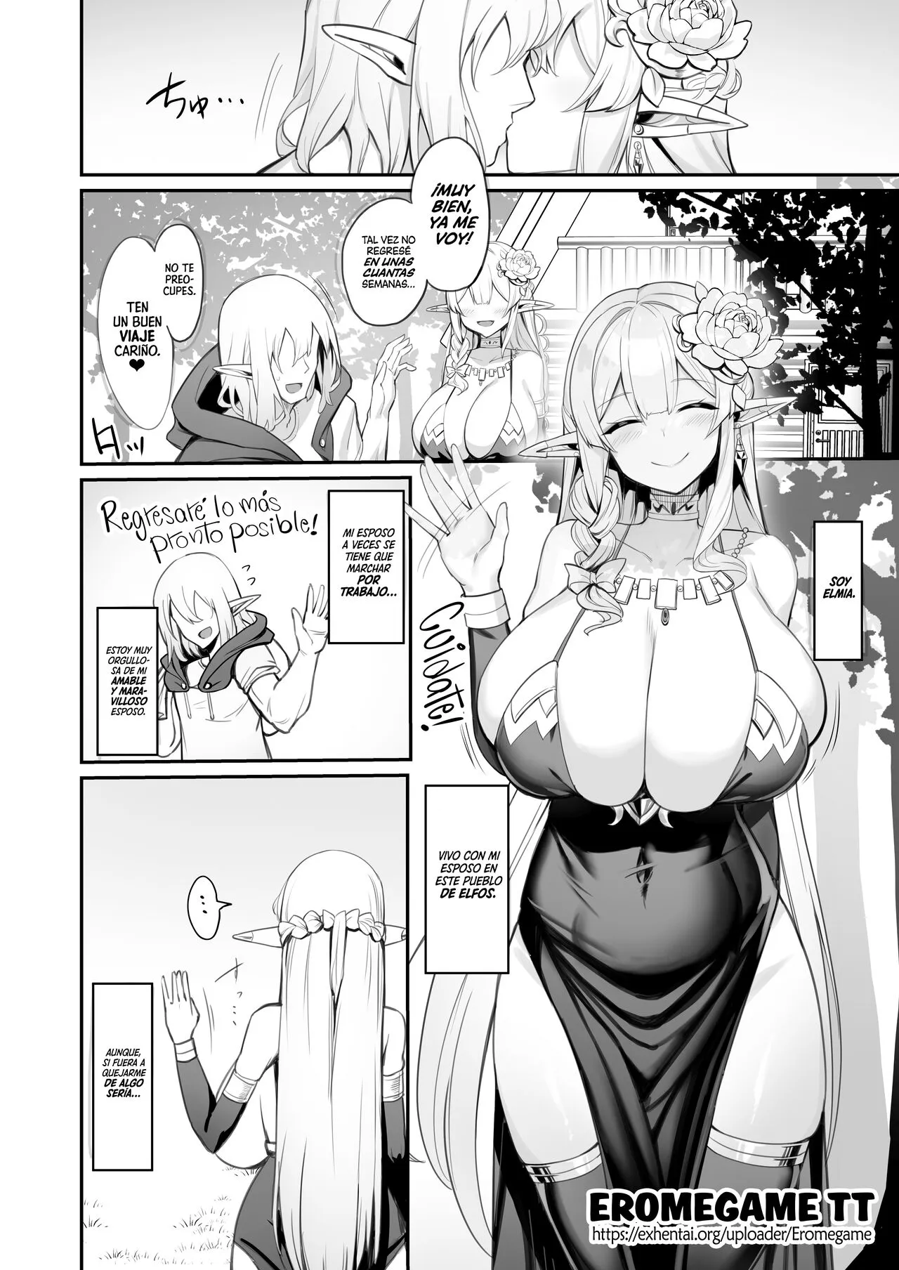 Elf Mama-San no manga | A Manga About an Elf Housewife | Page 3