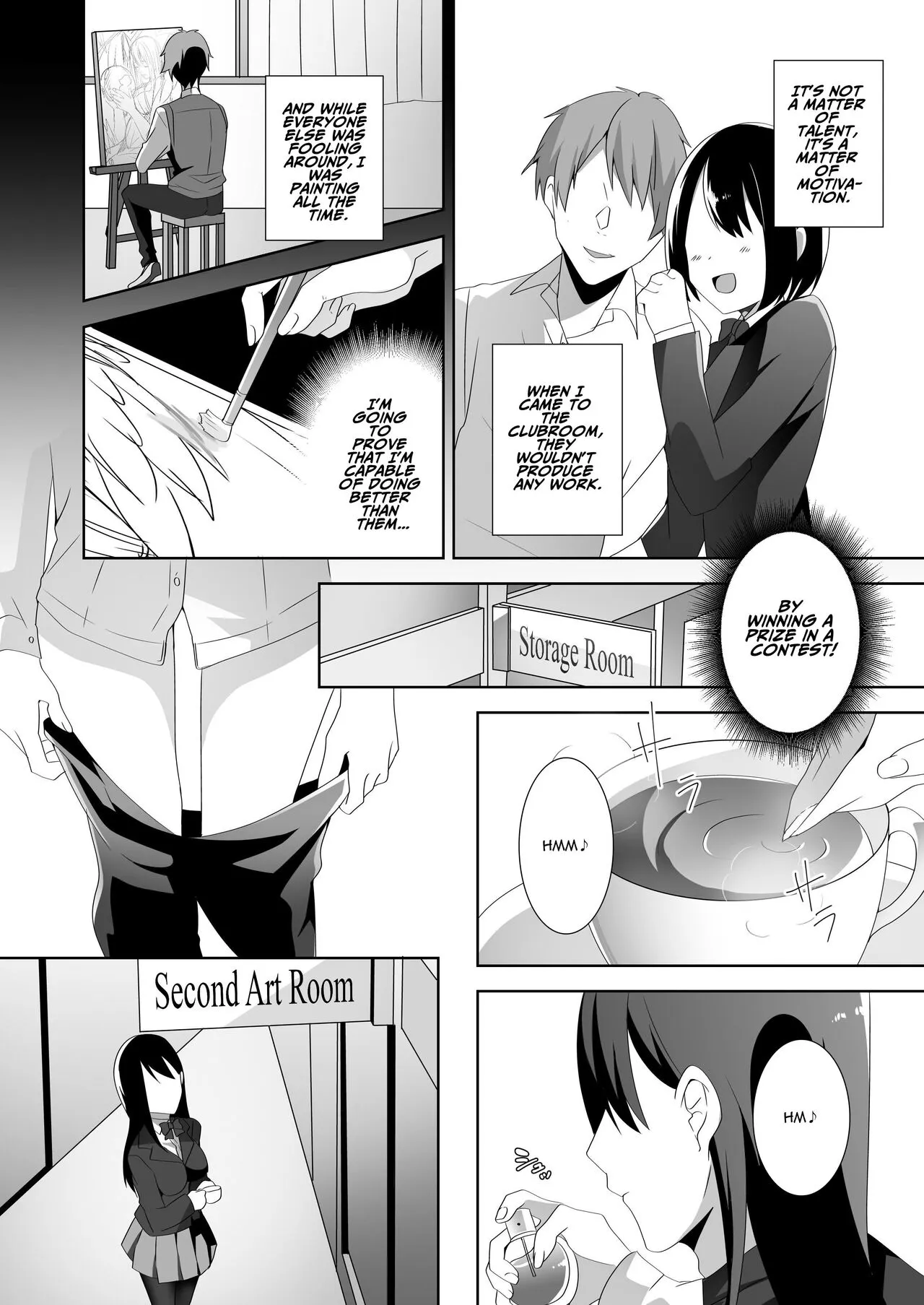 Yasashii Senpai no Amai Wana | The Sweet Snare of a Gentle Senpai | Page 9