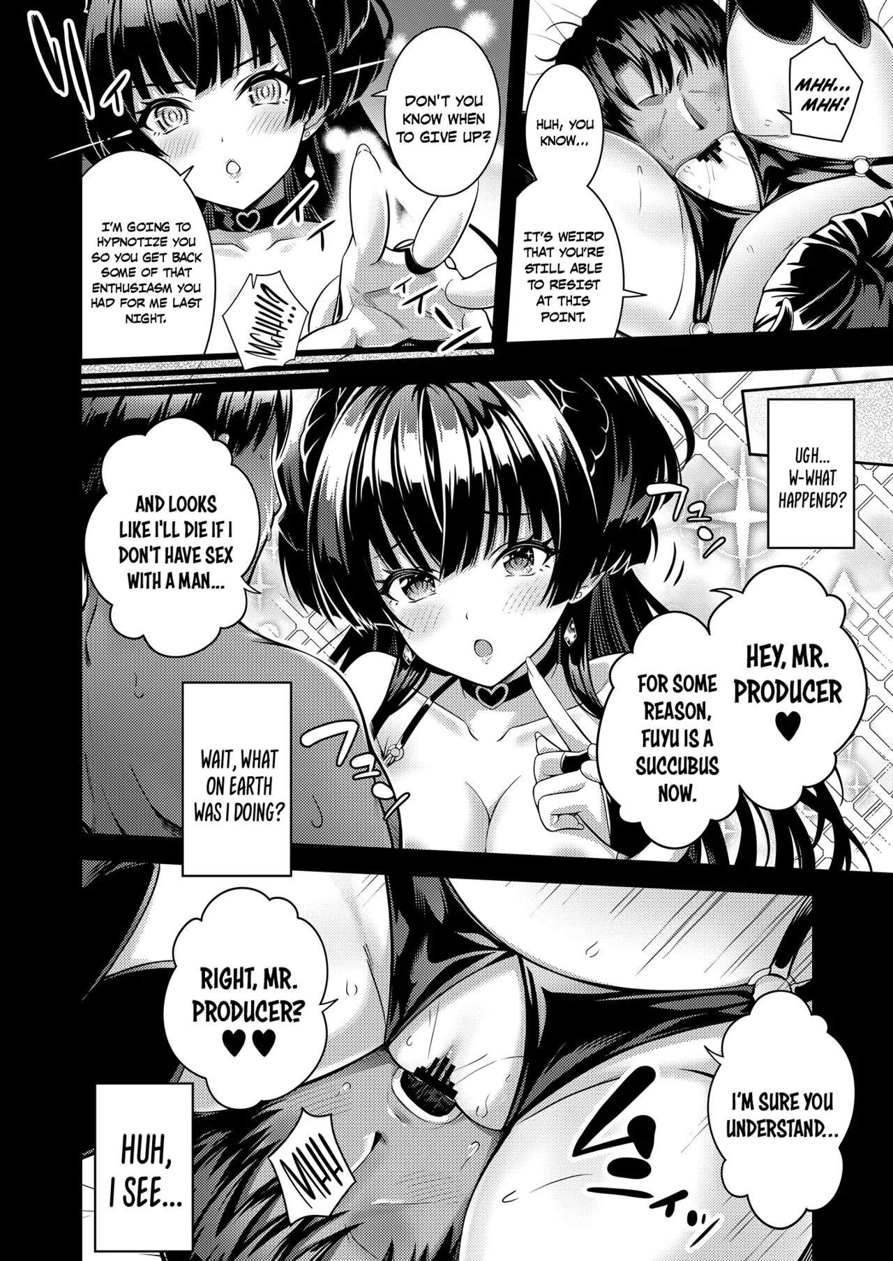 Anta wa Koko de Fuyu ni Kawareru no yo!! ~Succubus na Fuyuko to Taneinu no Ore~ - A succubus girl and a breeding dog | Page 11