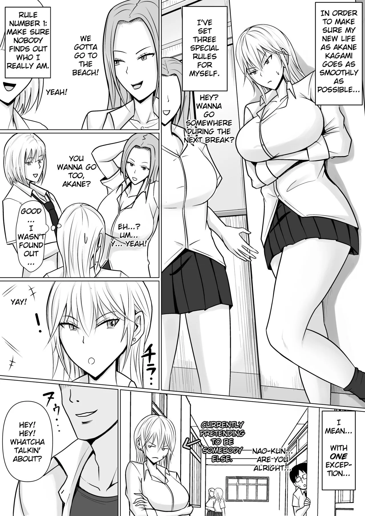 Class no Yankee Joshi ni Hyoui | I Possessed the Class Yankee Girl | Page 30