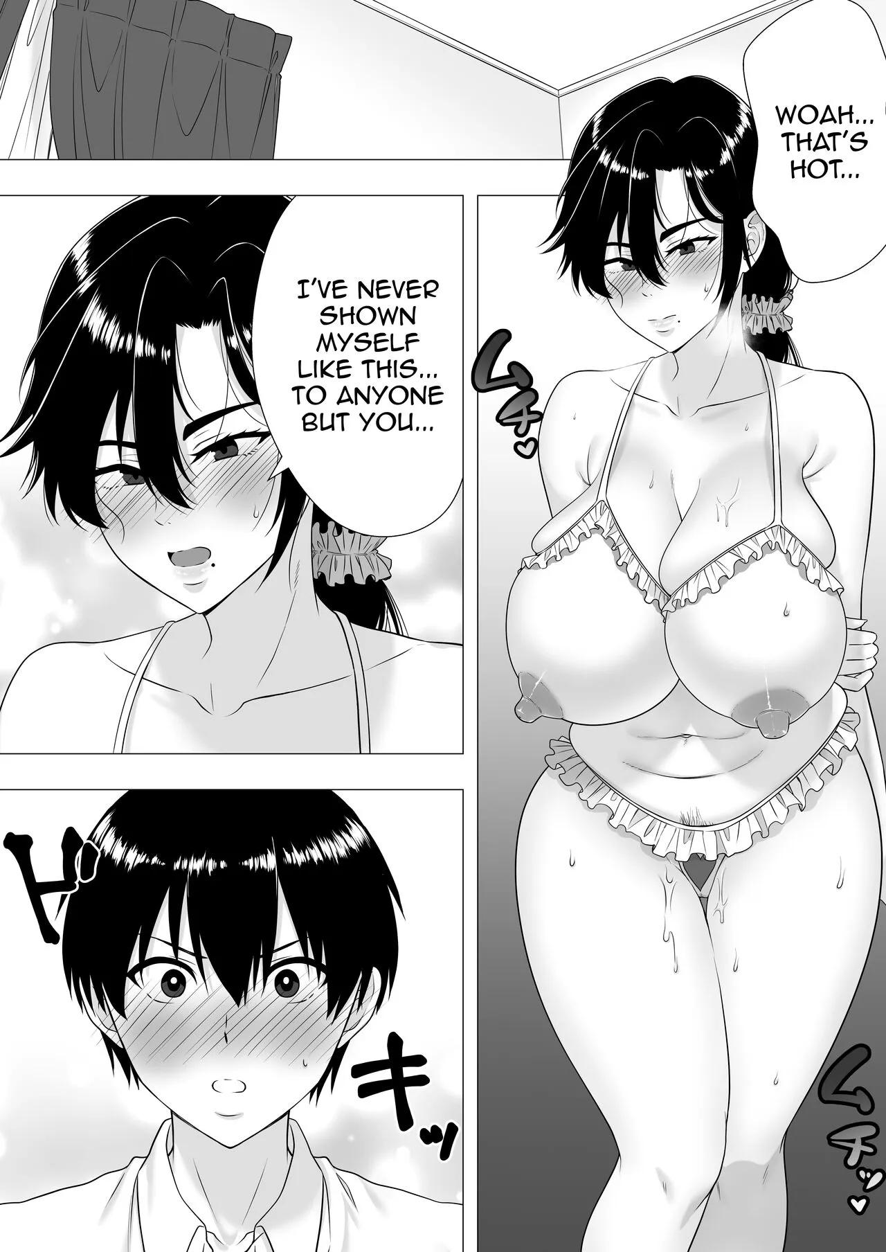 Kimottama Kaa-chan ~Genki Mama ga Boku no Dekachin ni Ochiru made~ | Gutsy Mom ~Until The Energetic Mother Falls To My Giant Dick~    | Page 52