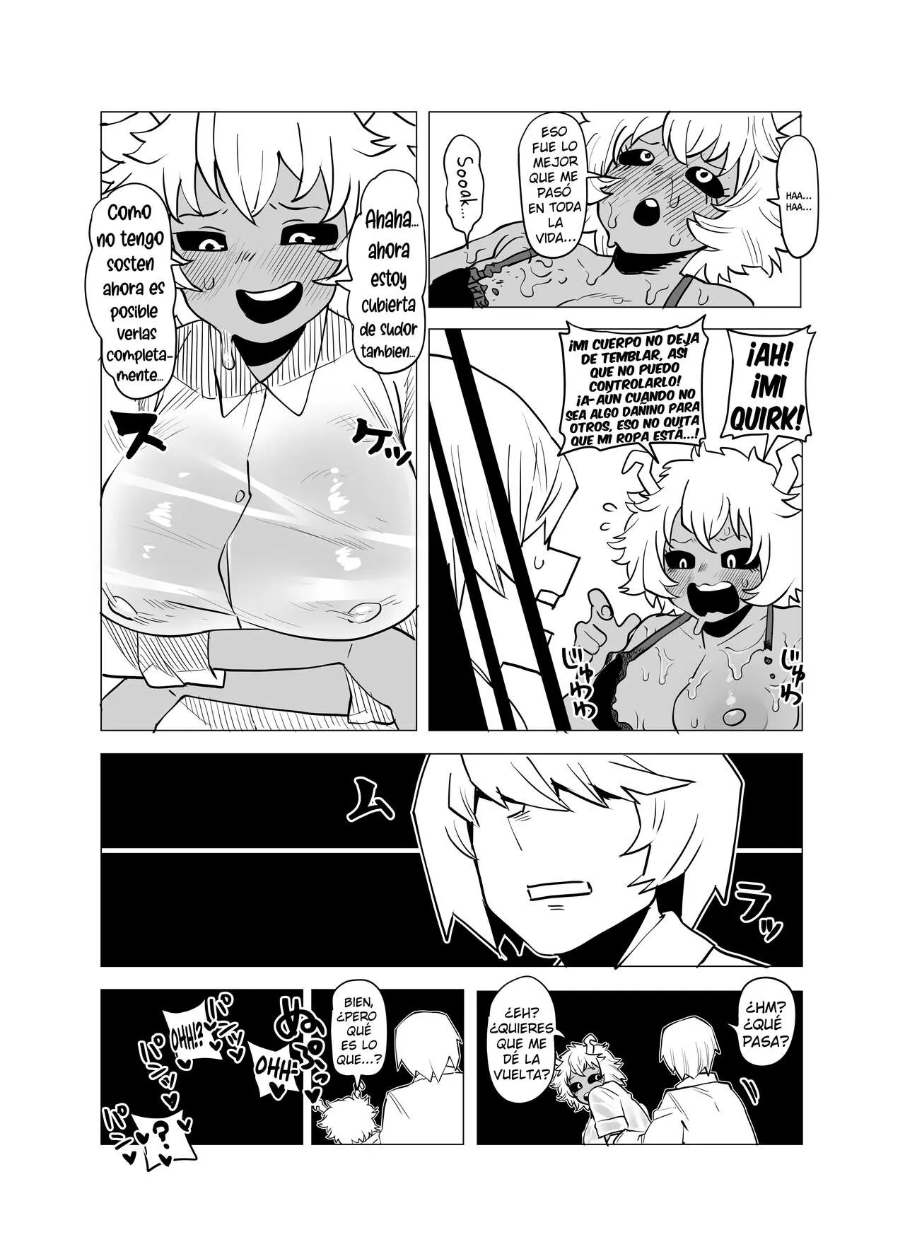 Teisou Gyakuten Butsu ~Ashido Mina no Baai~ | Academia de Héroes & una Moralidad Invertida 5: ~Ashido Mina~ | Page 10