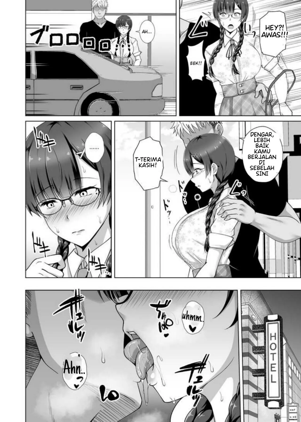 Kanojo ga Megane o Hazushita Wake ~Kataomoi no Kyonyuu Iinchou ga Yarichin Kareshi ni Somerareru made~ | Page 23