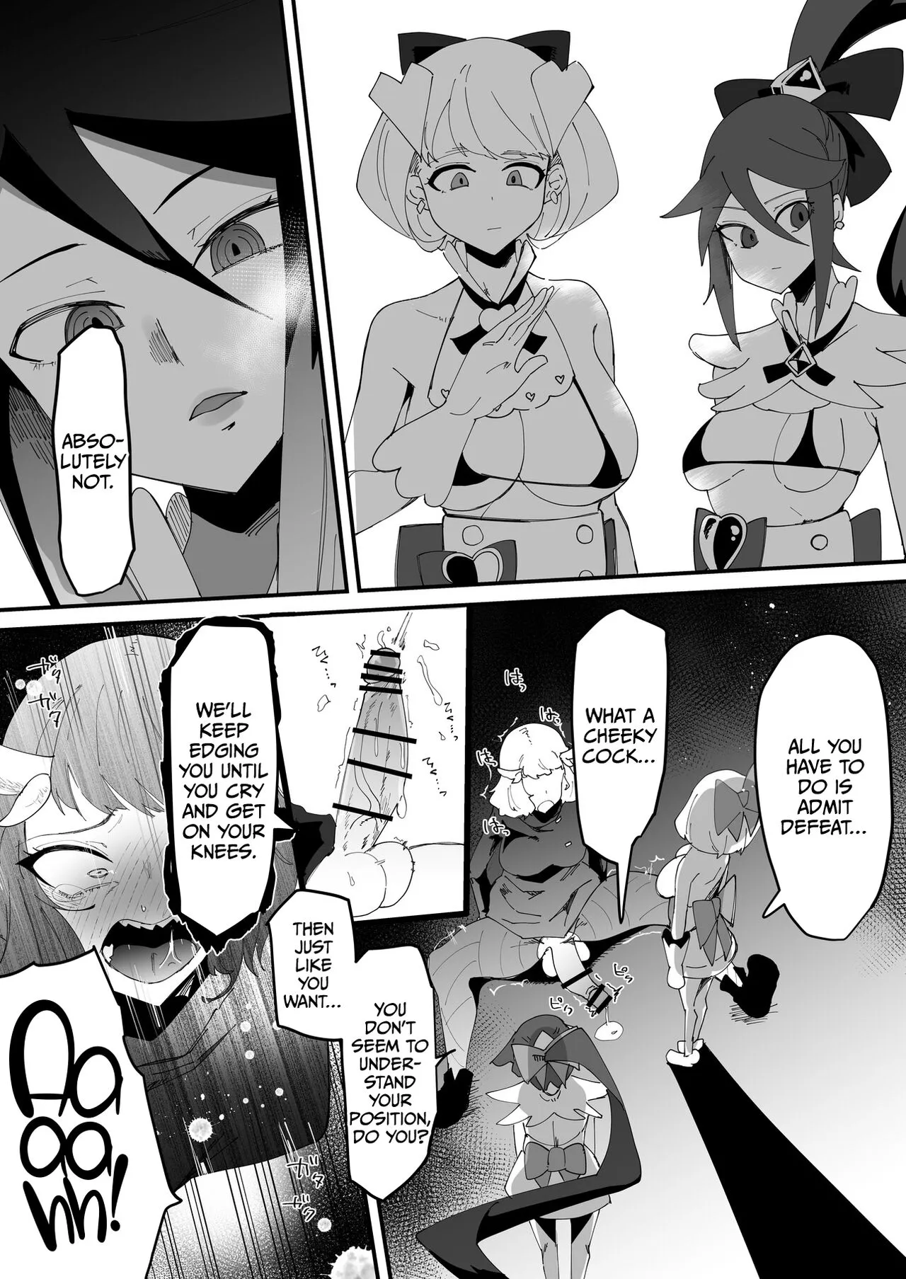 Saikyou Mazoku wa Kuso Zako Dame Maso Chinpo | The Strongest Demon Has a Pathetic Masochistic Cock | Page 32