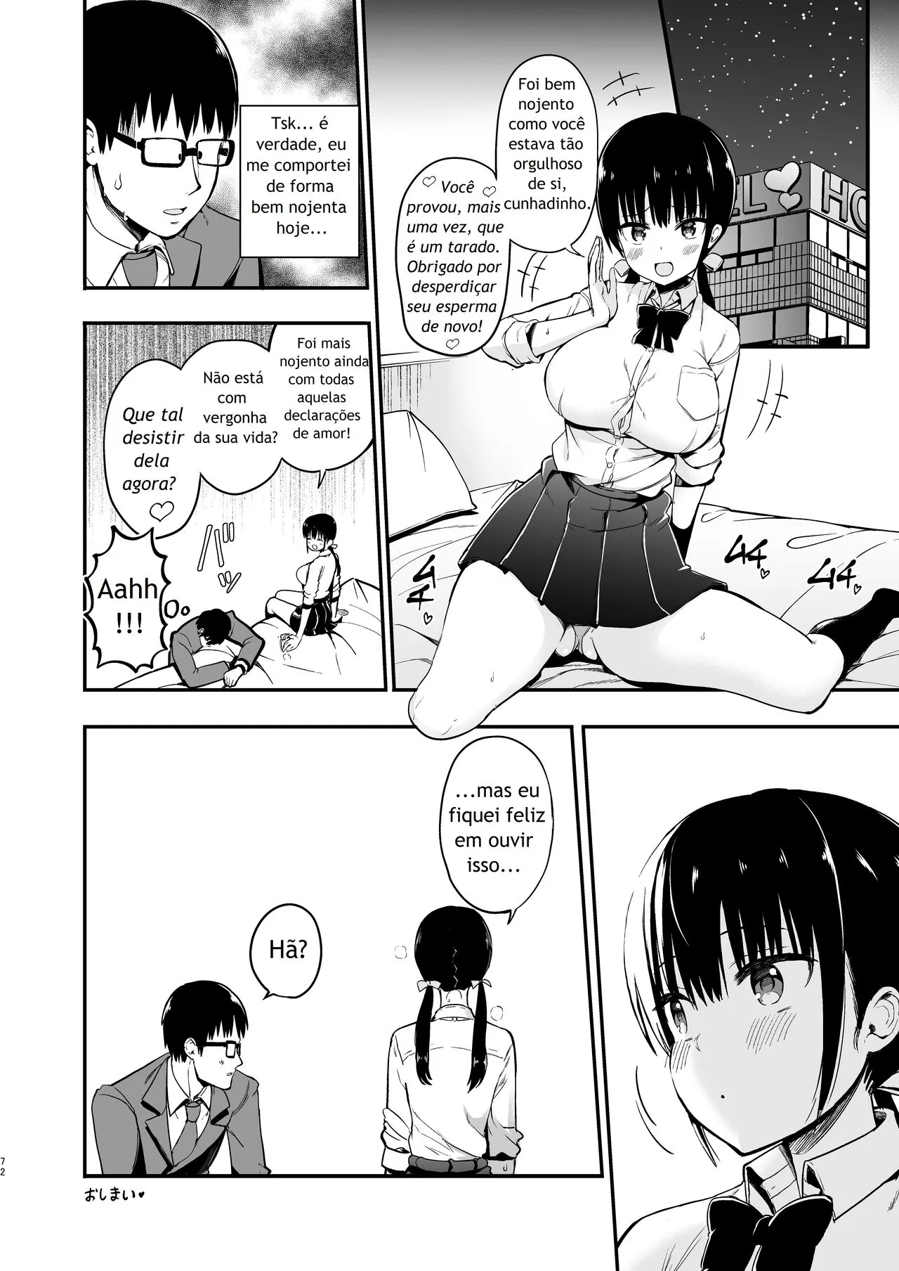 Kanojo no Imouto ga Kyonyuu Mini Suka JK de Shouakuma-kei | Page 70