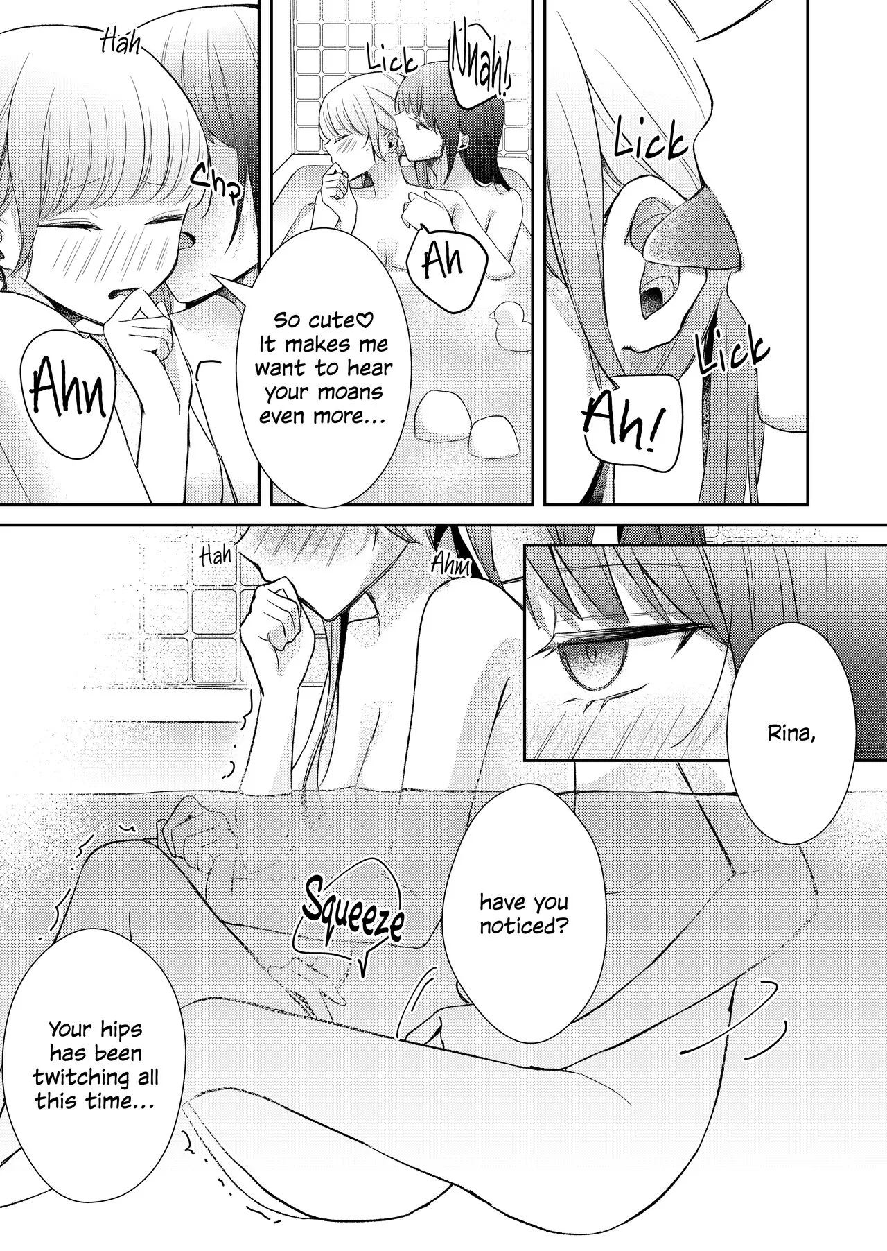 Tsukiattenai Futari ga Ofuro de  Ecchi na Koto Suru Hanashi |  A Story of Two Girls Who Are Not Dating Having Sex in the Bath | Page 19