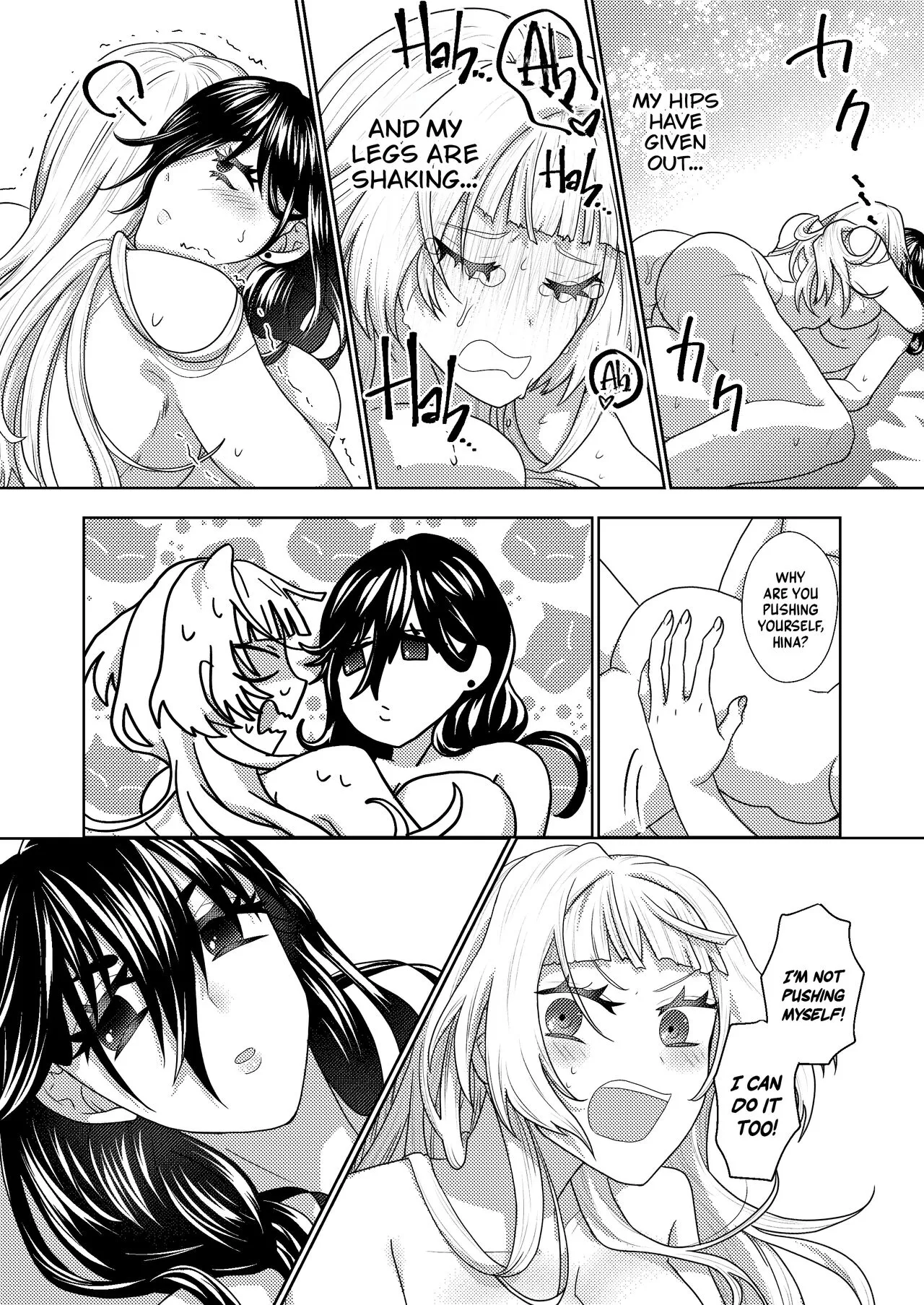 I Want To Please My Futanari Childhood Friend | Page 14