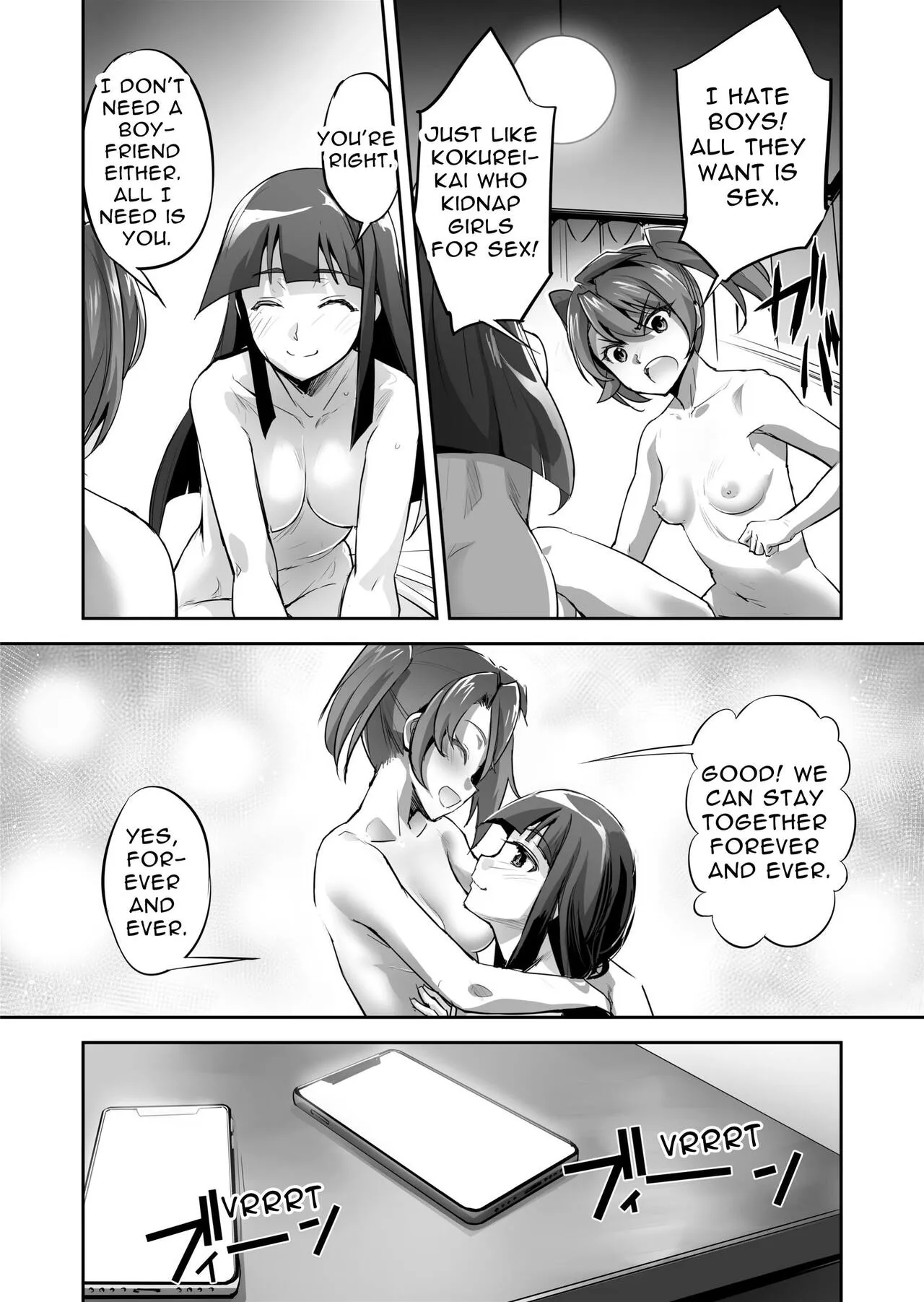 Enhyou Souki Twin Curely Yuri Heroine wa Otoko no Chinpo ni Haiboku suru Zenpen + Kouhen | FlameFrost Duo TWIN CURELY ~Yuri Heroines Defeated By Dick~ Part 1+2 | Page 9