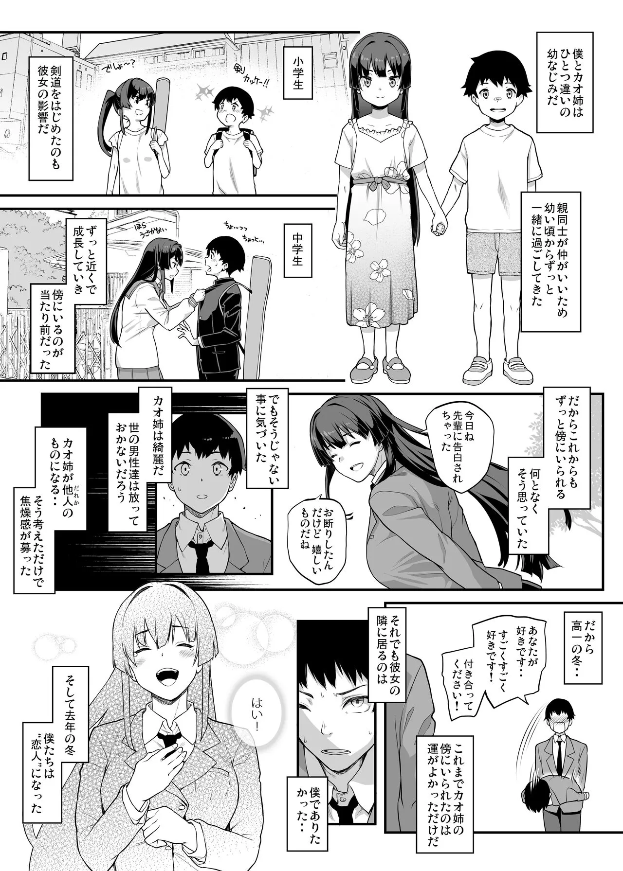 Kendoubu Shushou de Osananajimi no Bijin de Tsuyoi Boku no Kanojo ga, Charao ni Assari Otosareru Wake ga Nai | Page 6