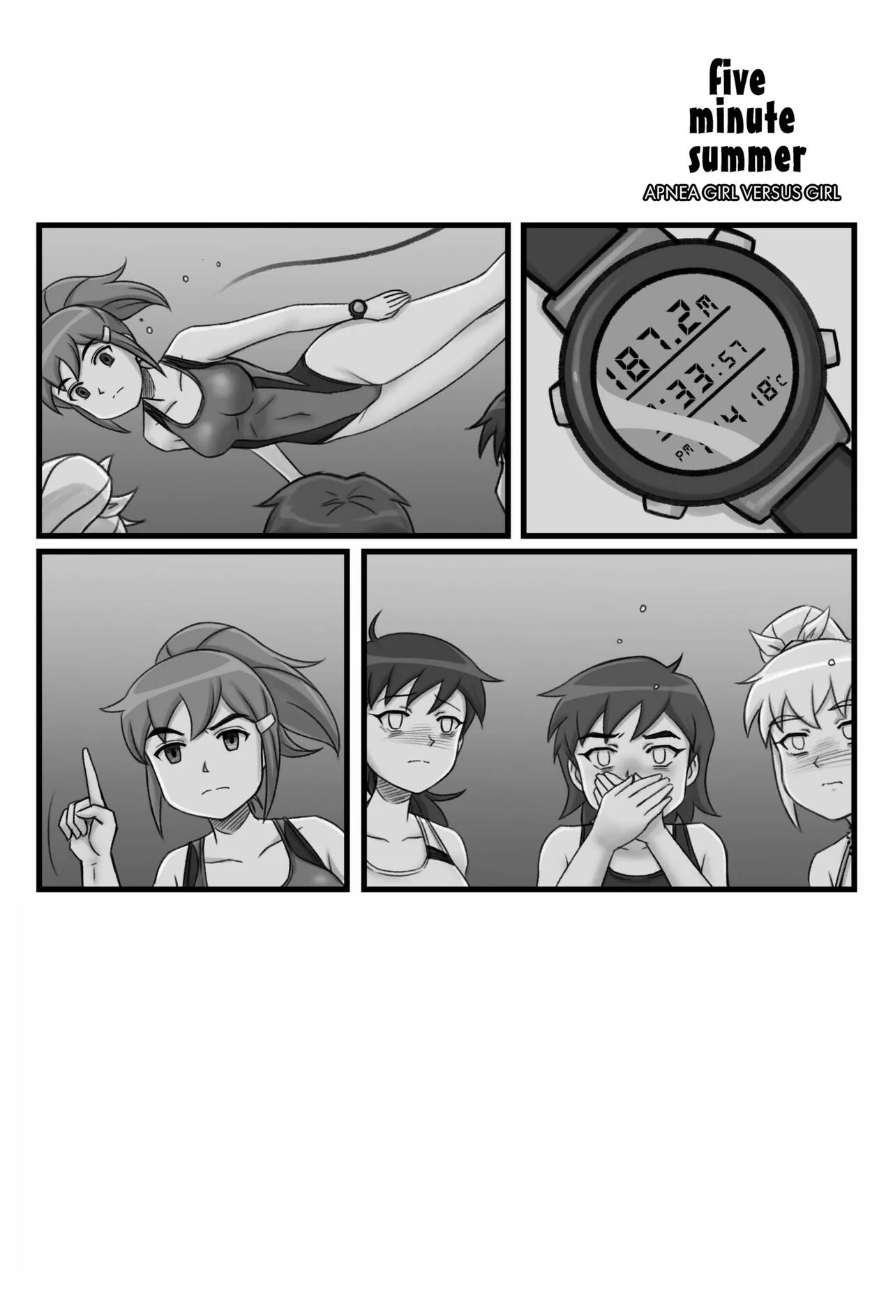 Apnea Girl Versus Girl | Page 170