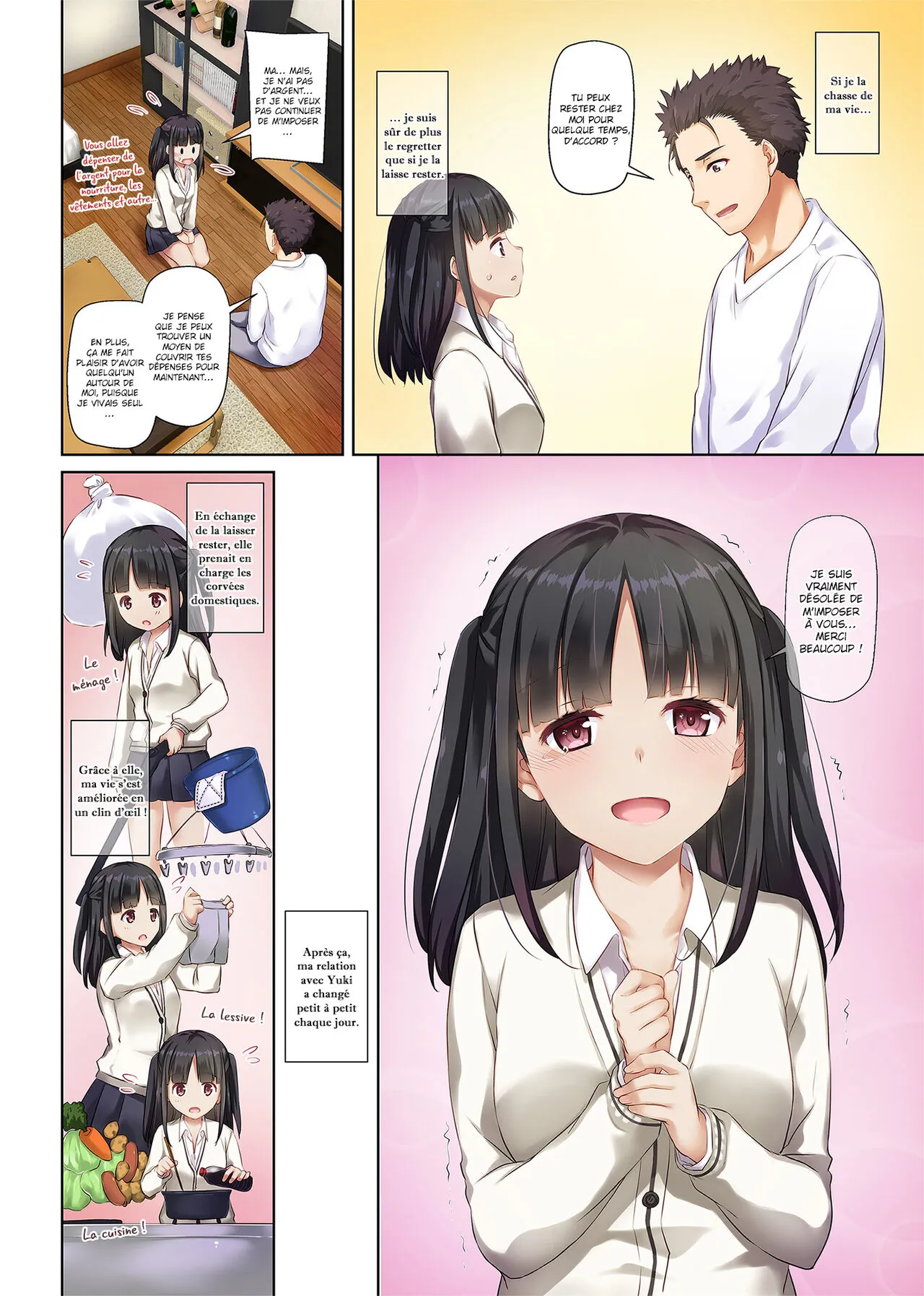 Wakeari Shoujo to Dousei Seikatsu DLO-11 | Vivre avec une fugueuse DLO-11 | Page 27