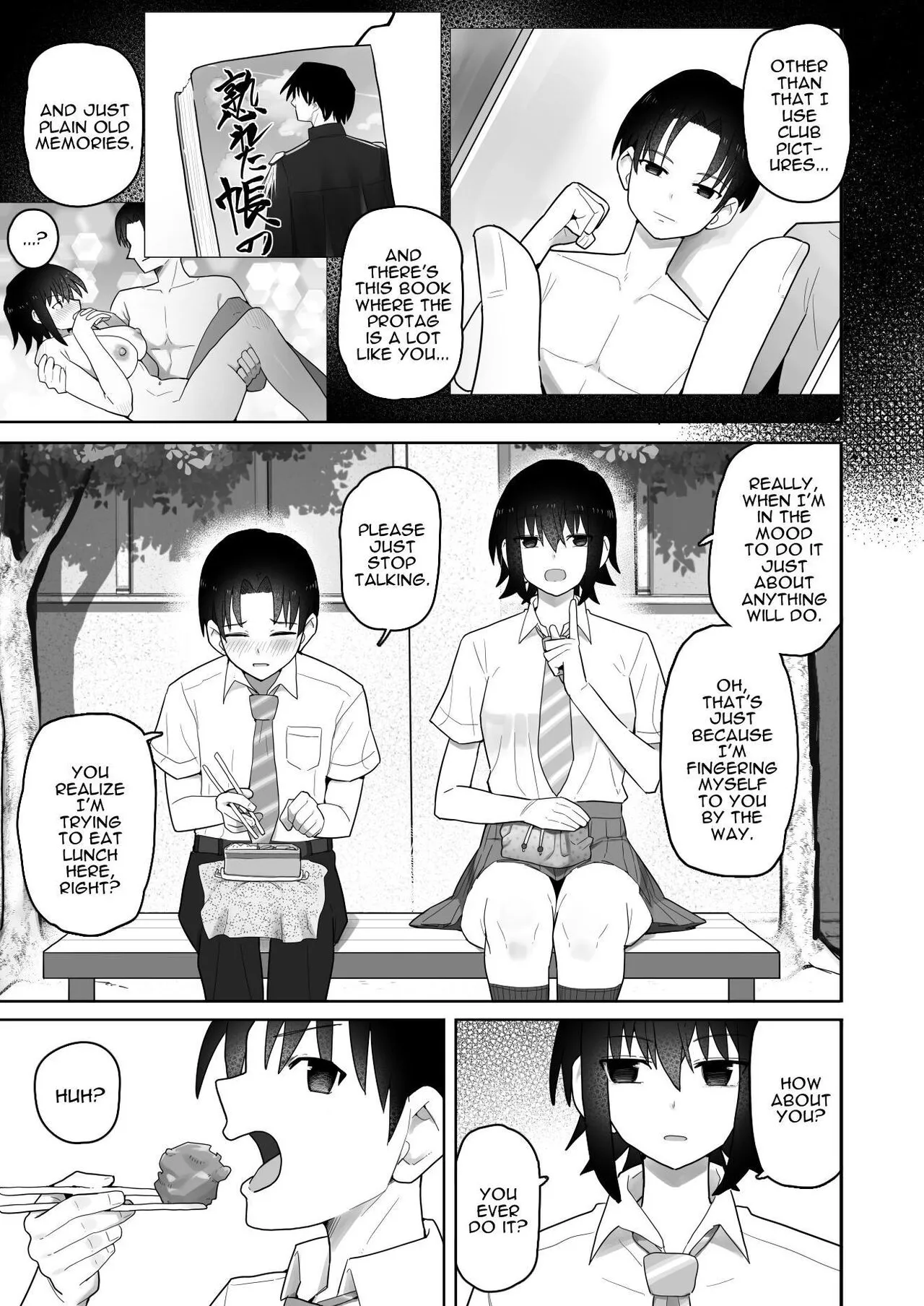 Koushinchou de Namaiki na Kouhai ga Jitsu wa Kojirase Dosukebe de, Boku no Koto ga Daisuki datta Hanashi | Page 38