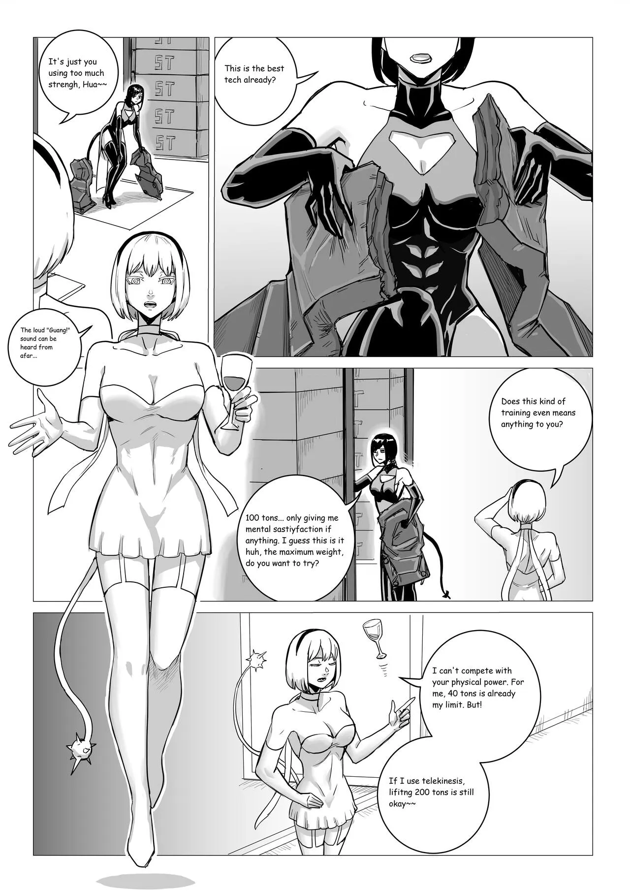 Ongoing Super-Powered Femdom Comic | Page 2