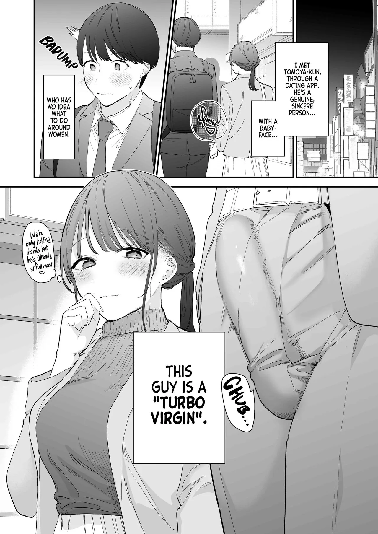 Kawaii Doutei Tomoya-kun ga Konna Dekai nante Kiitenai | I Had No Idea This Cute Virgin Was Packing | Page 3