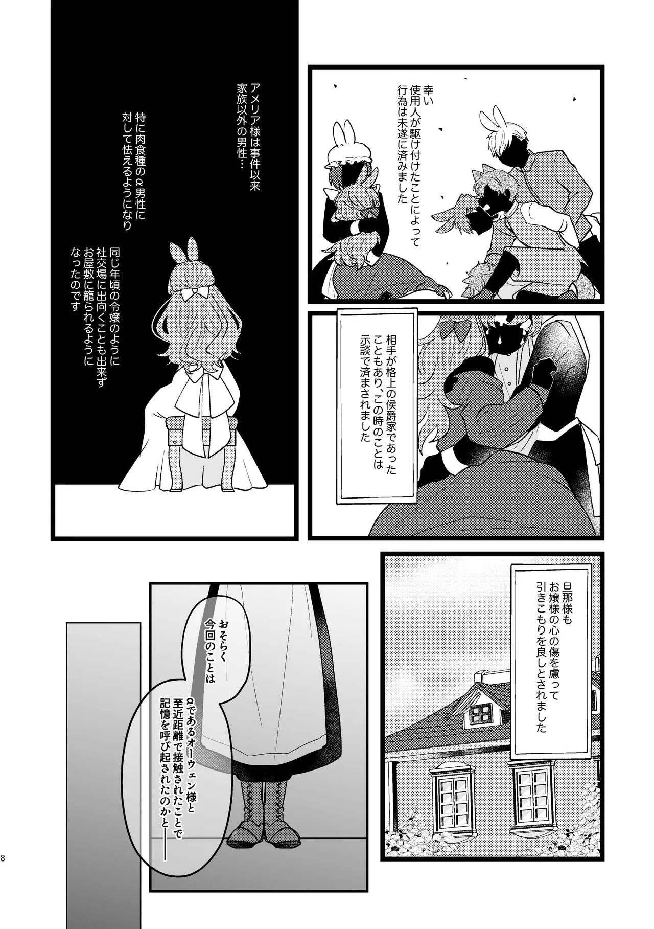 Usagi Reijou to Ookami Reisoku | Page 8