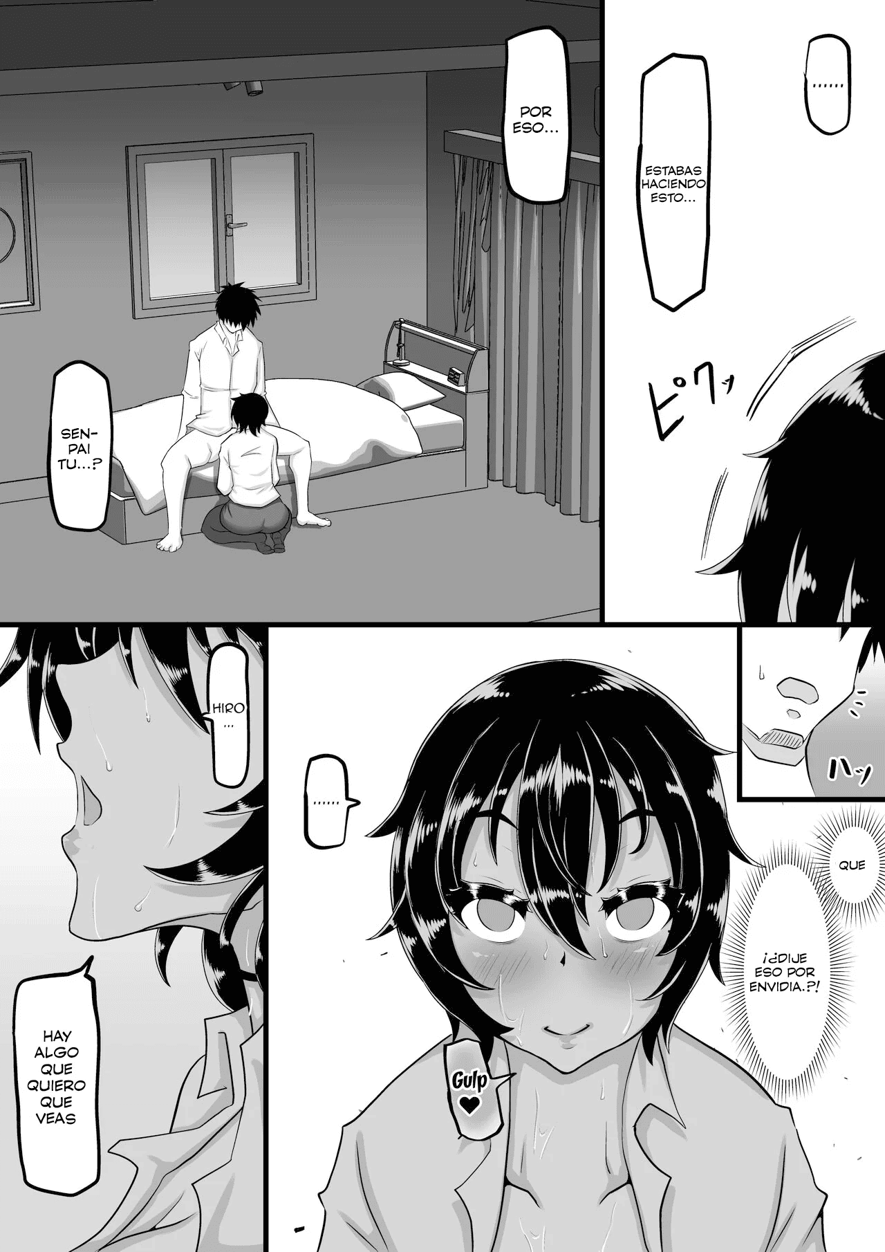 Furin Chuudoku ni Natta Kanojo wa Yori Tsuyoi Shigeki o Motomete Netorare Douga o Kareshi ni Okuru | Una novia adicta al sexo, envia un video engañando a su novio en busca de mayores placeres | Page 76