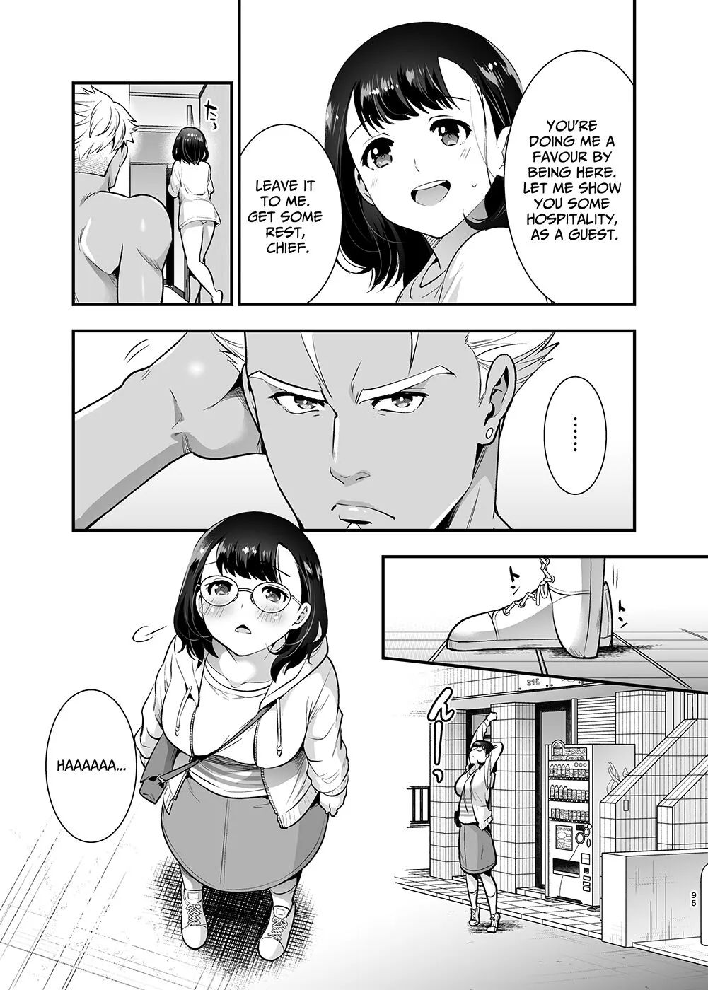 Seiyoku o Moteamasu Jimi de Nekura na Watashi ga Gatenkei Joushi ni Taberareru 3-kakan | Gloomy Normie with Pent-up Lust gets Devoured by her Blue-collar Boss for THREE DAYS | Page 95