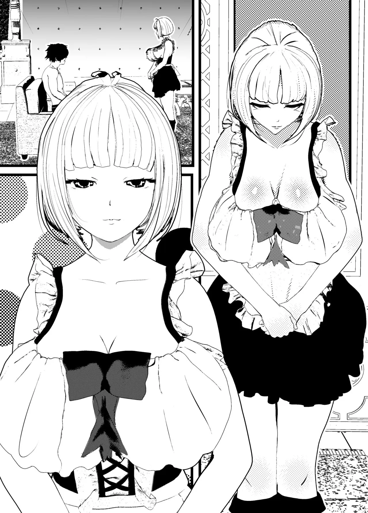 Bosei Afureru! Bonyuu Mama, Cool Muhyoujou, Sukebe! Iroiro na Maid-san to SEX Soushuuhen | Page 113