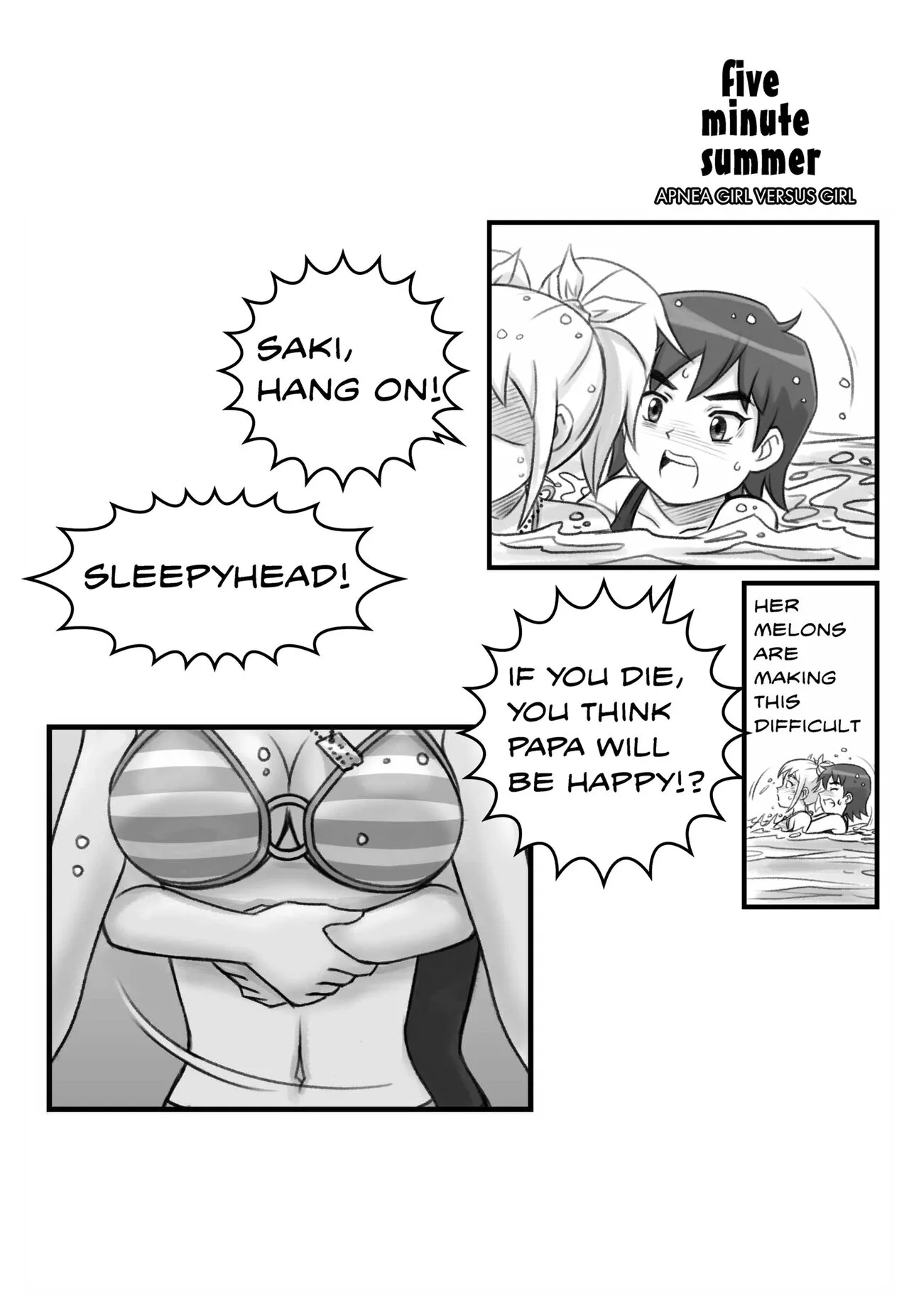 Apnea Girl Versus Girl | Page 196