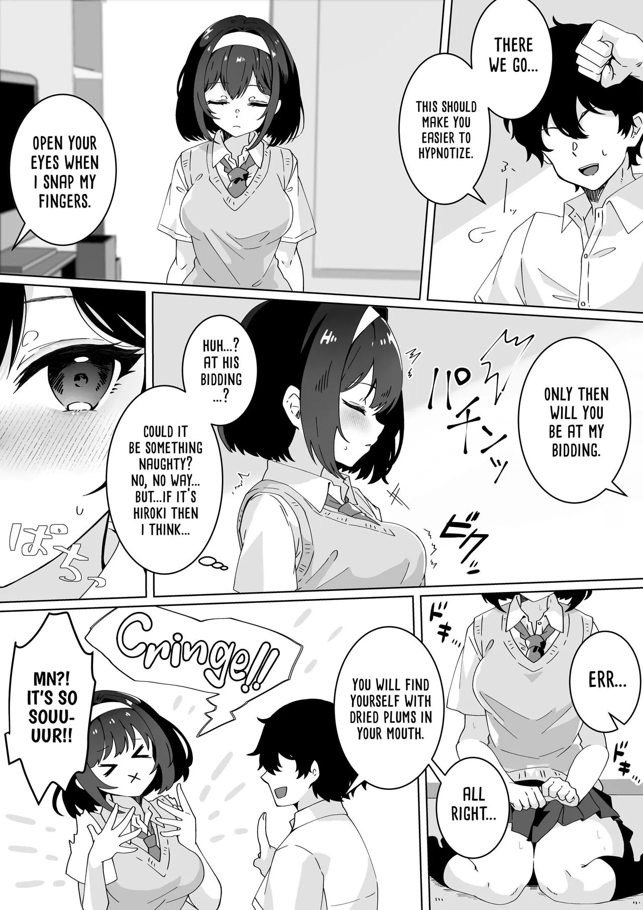 Saiminjutsu nara Kyonyuu JK ni Nandemo Dekiru tte Hontou desu ka? | Is It True That Hypnosis Lets You Do Whatever You Want With Busty JKs? | Page 7