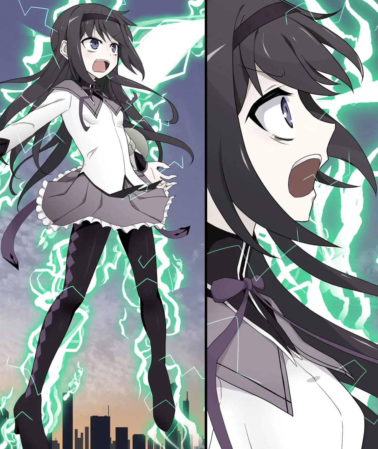 Homu Homu forced to untransform by electric shock + Textless + Bonus | Page 9