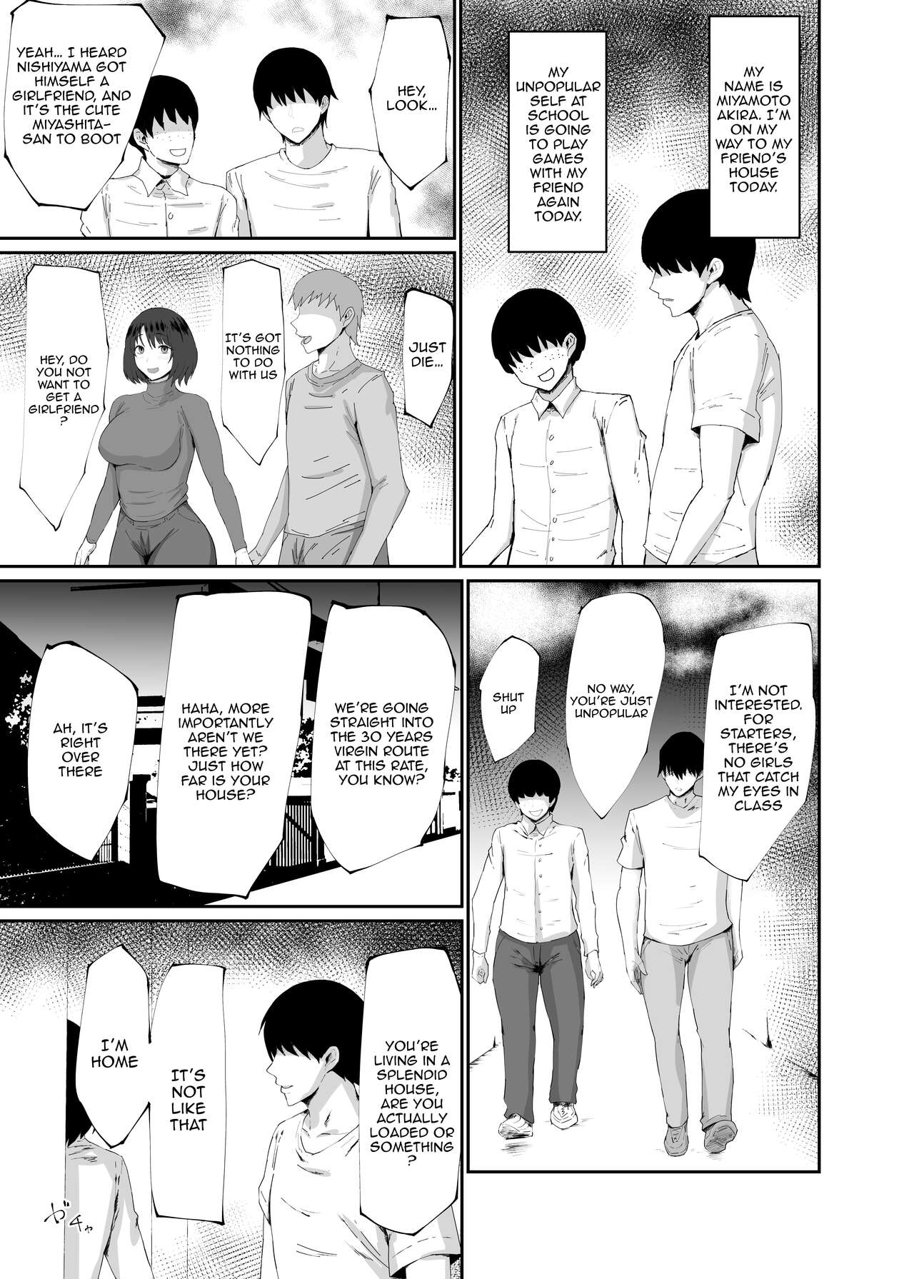 Hitozuma wa Kantan ni Makechau | The Housewife Loses Easily   | Page 3