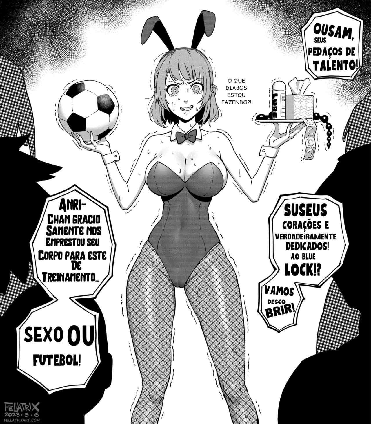 Embarrassed Bunnygirl | Page 2