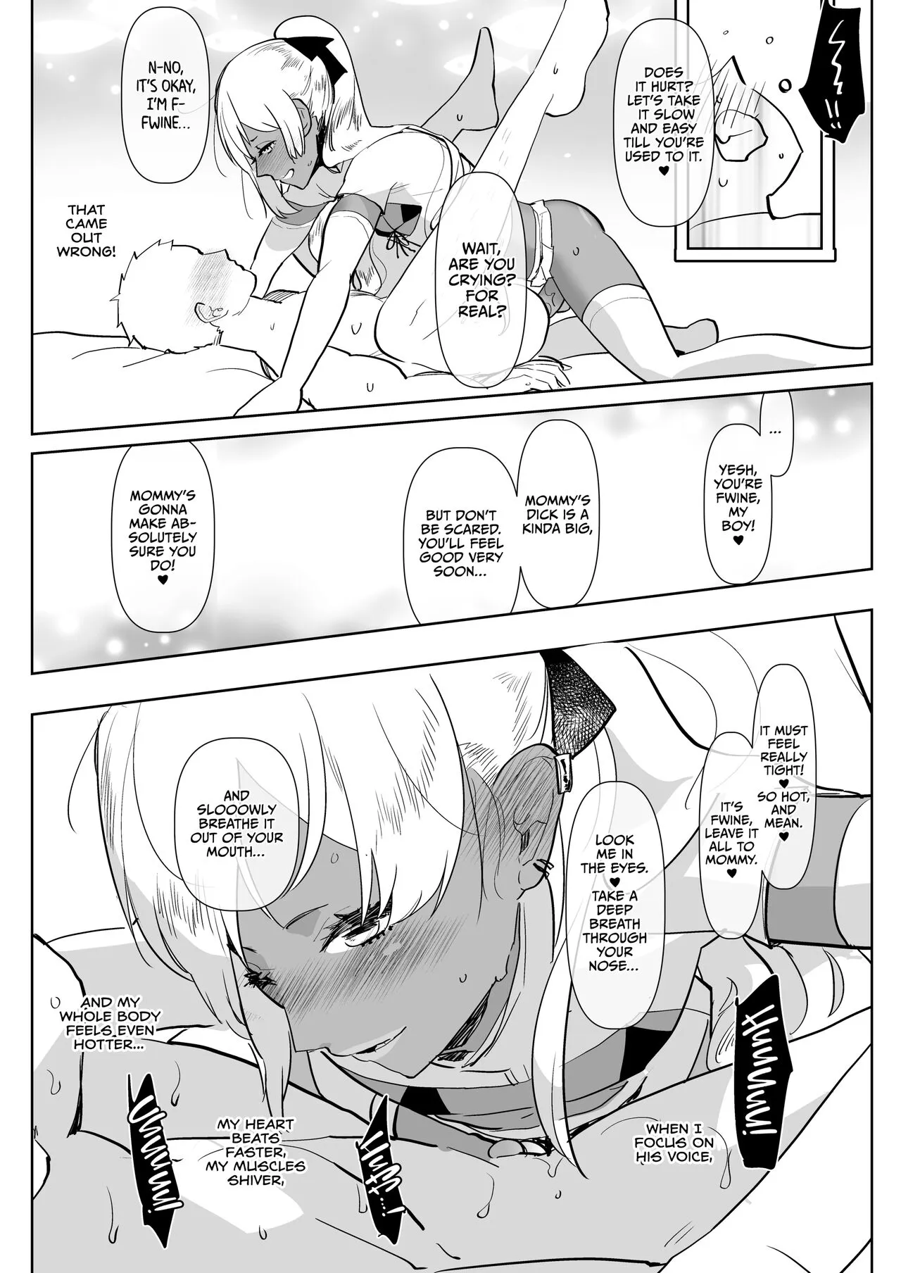 Kurogal Kouhai Otokonoko DeliHeal ~ Gyaku Anal Course | Tan Gyaru Junior Call Boy Reverse Anal Course  {2d-market.com} | Page 14