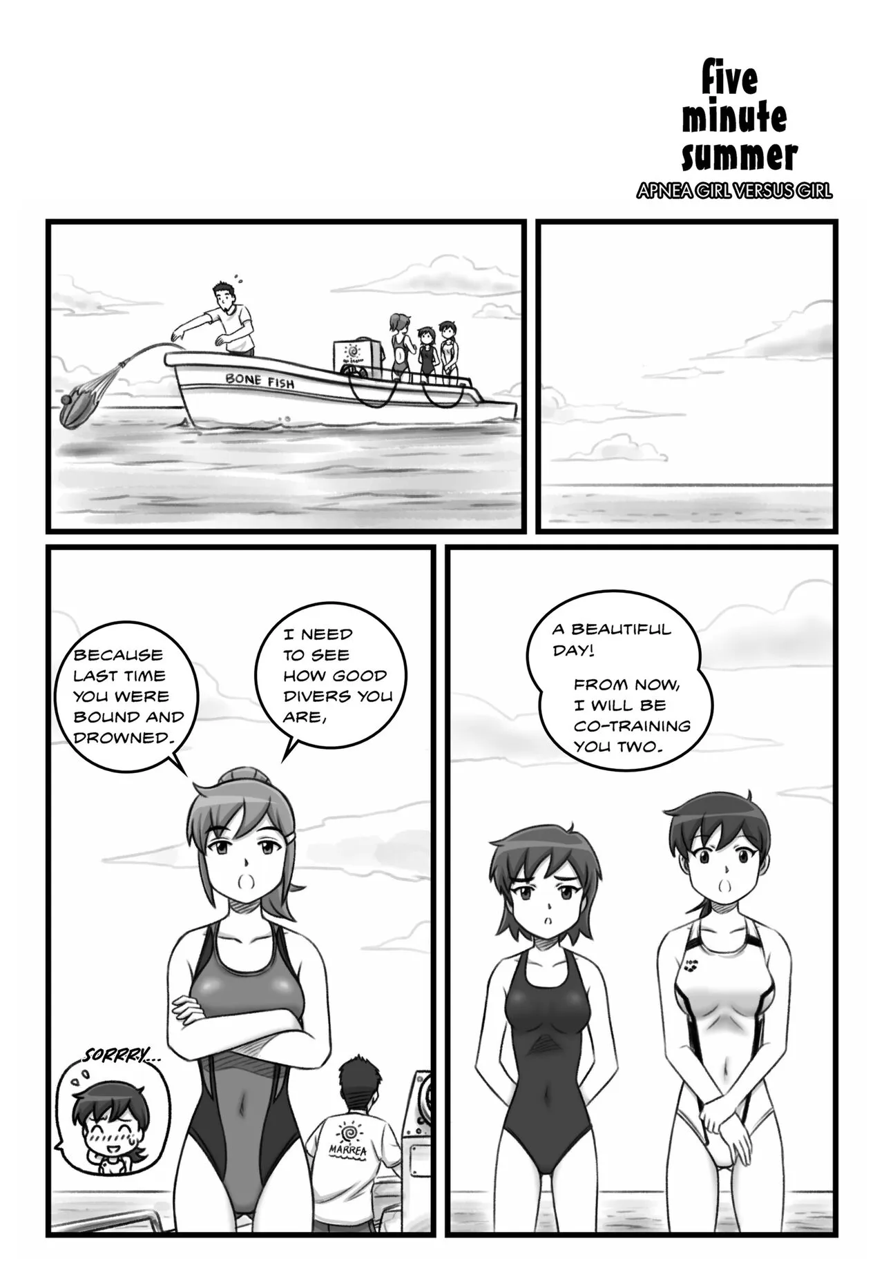 Apnea Girl Versus Girl | Page 79