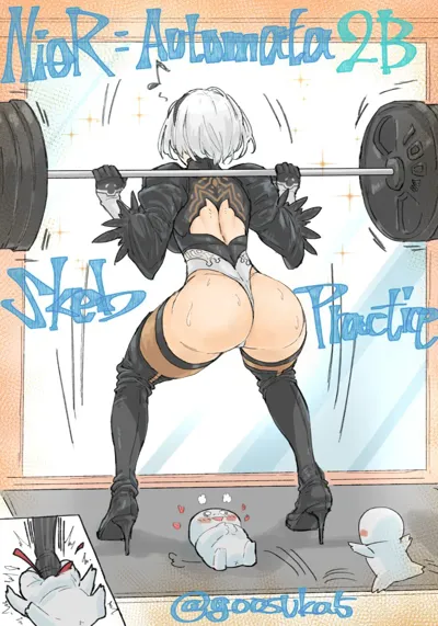 2B & Black guy's main title page