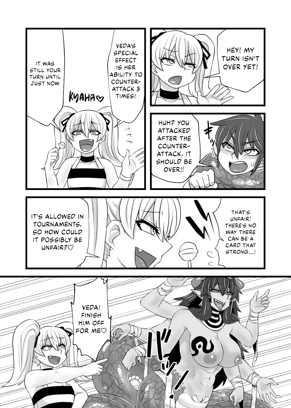 Kesshou Tournament! Nazo no Card ga Haiboku no Aji | Page 13