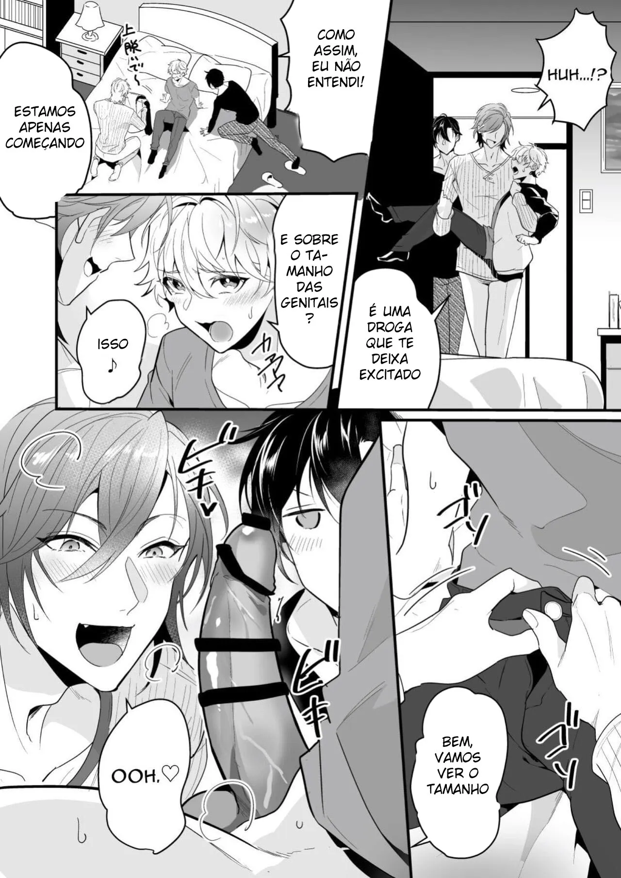 Ecchi na Onii-san Futari ni Shiboritoraresou desu | Cumsqueezed By Two Naughty Guys | Page 8