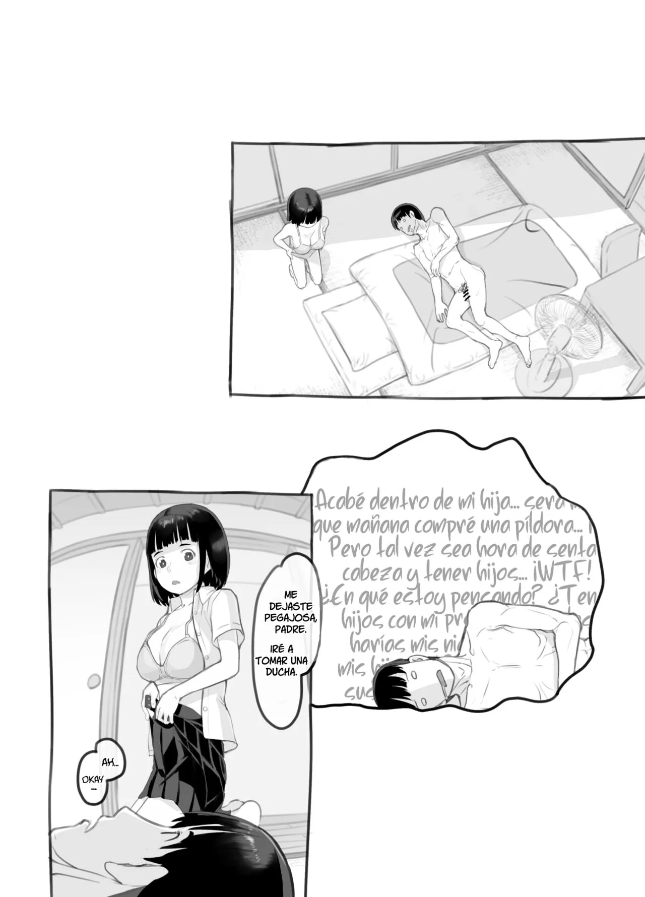 Ore no Musume wa Moto Kano Ni | Mi hija se parece a mi ex-novia. | Page 74