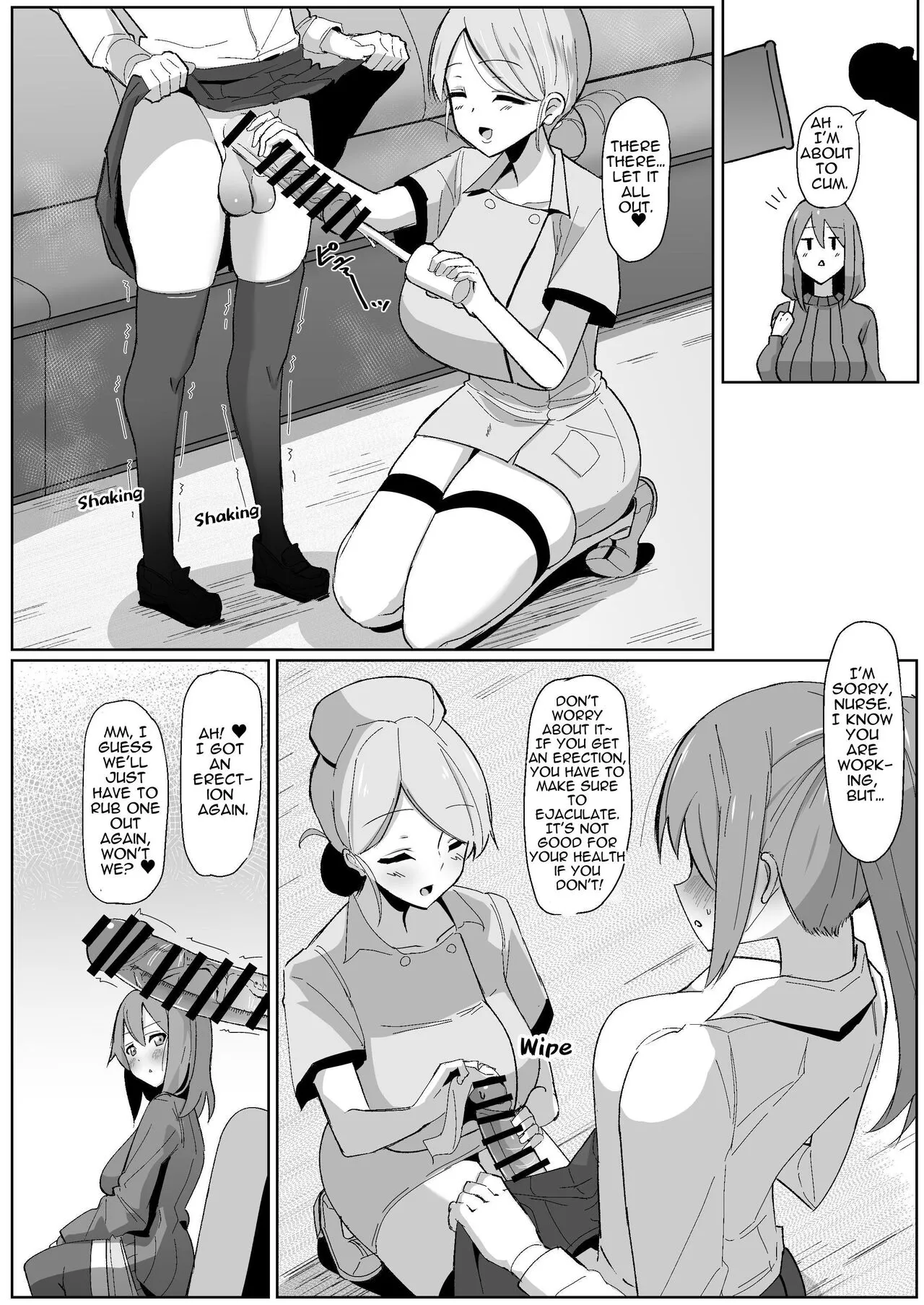 Moshimo Futanari wa Bokki Shitara Shasei suru no ga Atarimae no Sekai dattara ~Clinic Hen~ | What if a futanari getting a boner meant they had to blow their load? ~Clinic~ | Page 8