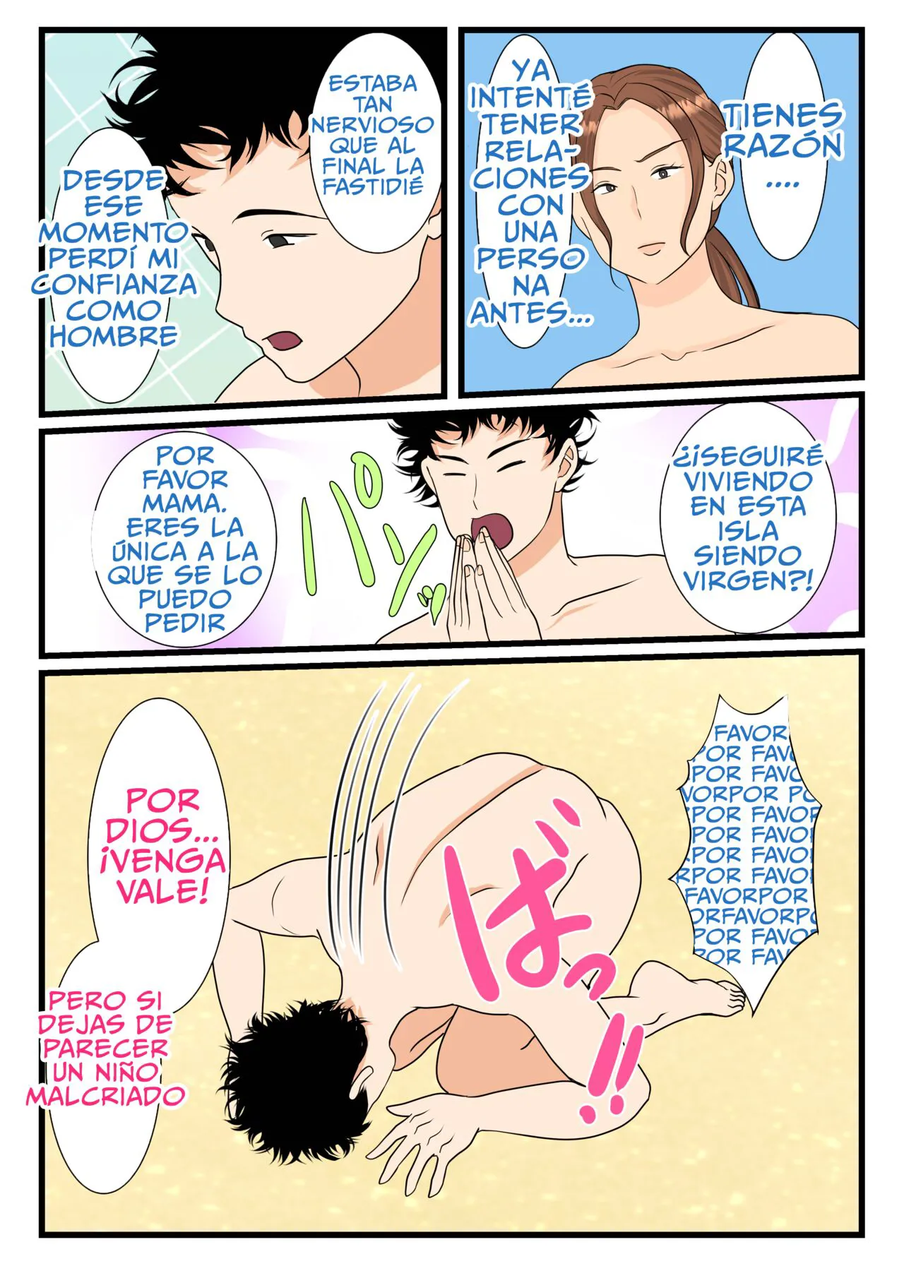 Moto Yan Haha, Mujintou nite Mesu ni naru Zenpen | Page 20