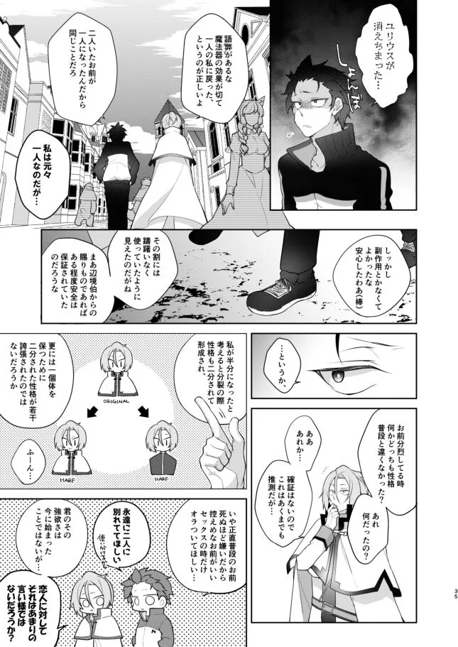 [Koukakurui (Amaru Bnosuke) PLAY THE FIELD  (Re:Zero kara Hajimeru Isekai Seikatsu)  [Digital] | Page 34