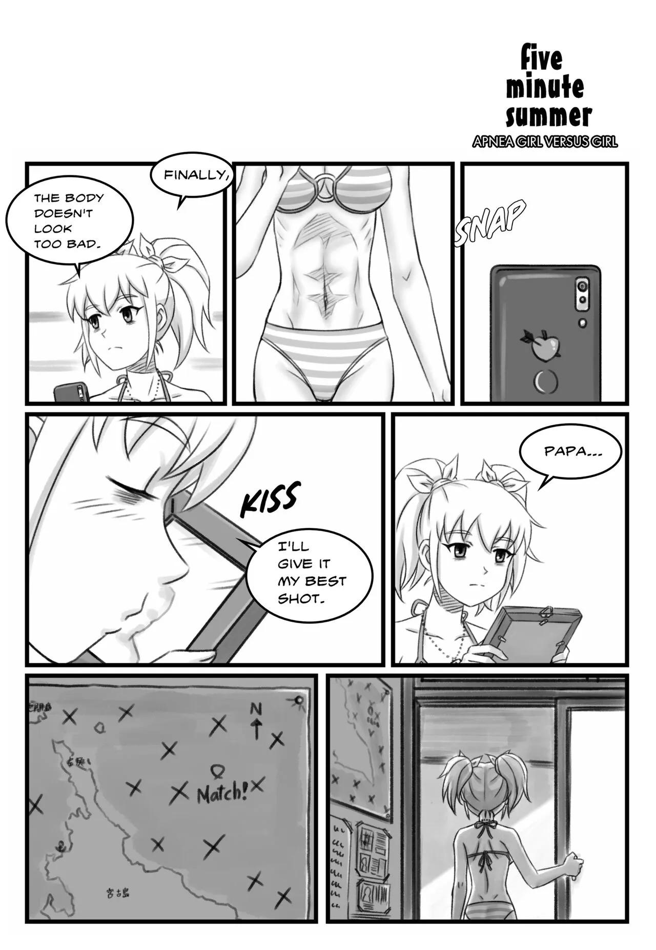 Apnea Girl Versus Girl | Page 125