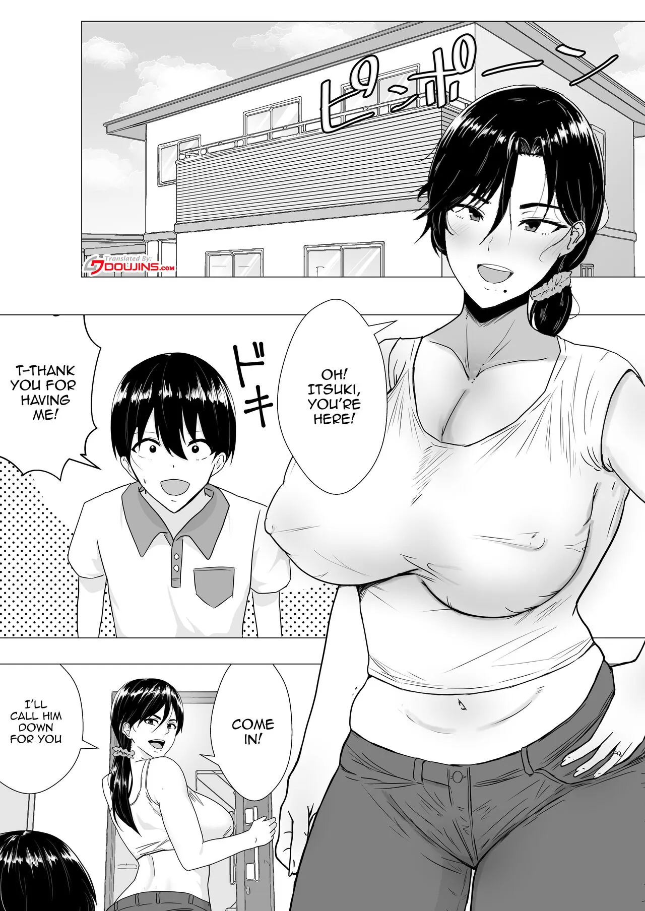 Kimottama Kaa-chan ~Genki Mama ga Boku no Dekachin ni Ochiru made~ | Gutsy Mom ~Until The Energetic Mother Falls To My Giant Dick~    | Page 4