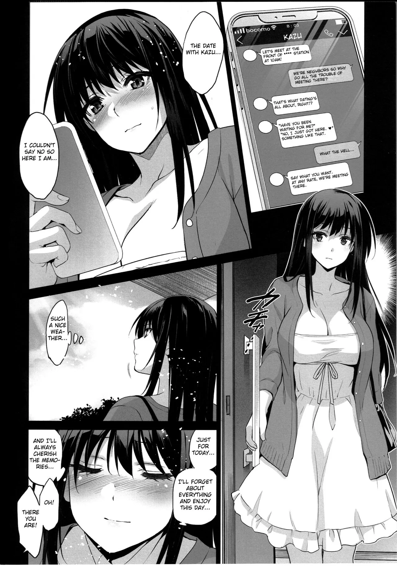 Otonari no Nie San - Date no Ura de Sasagerareru Osananajimi. | Page 3