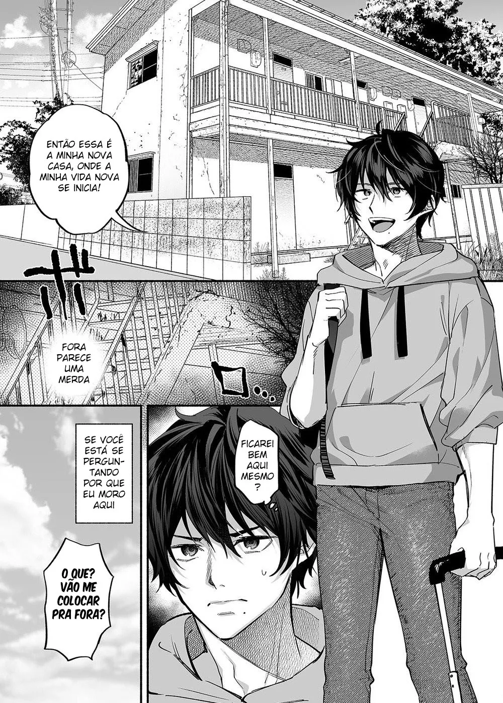 Danshoku Rei no Sumu Apart ~Nonke no Ore ga Mienai Nanika o Hamerarete Mesuiki nanka Suru Wakenai~ | The Apartment in which the Ghost of Sodomy Lives | Page 2